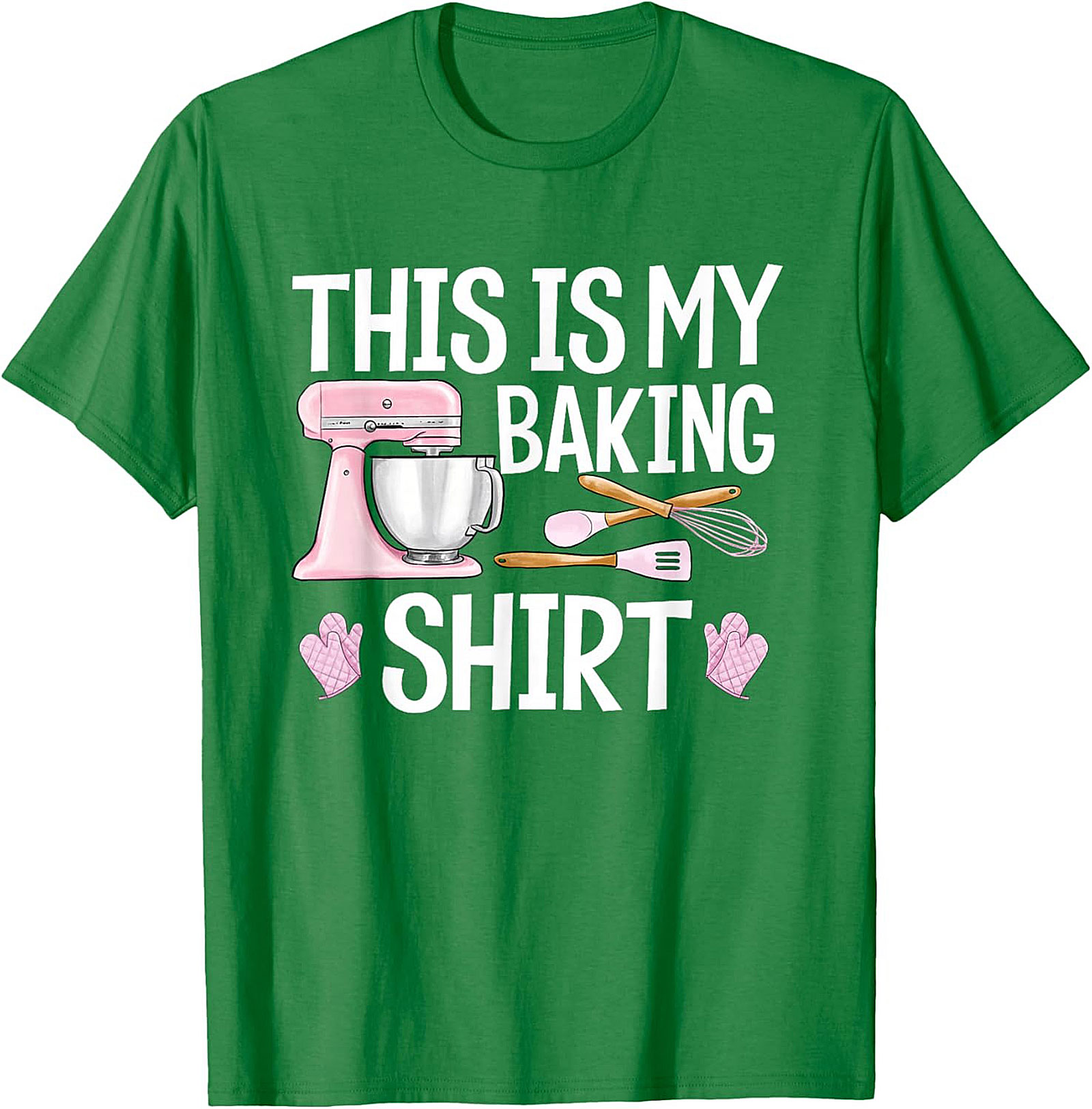 This Is My Baking Shirt - Funny Baker Graphic Tee