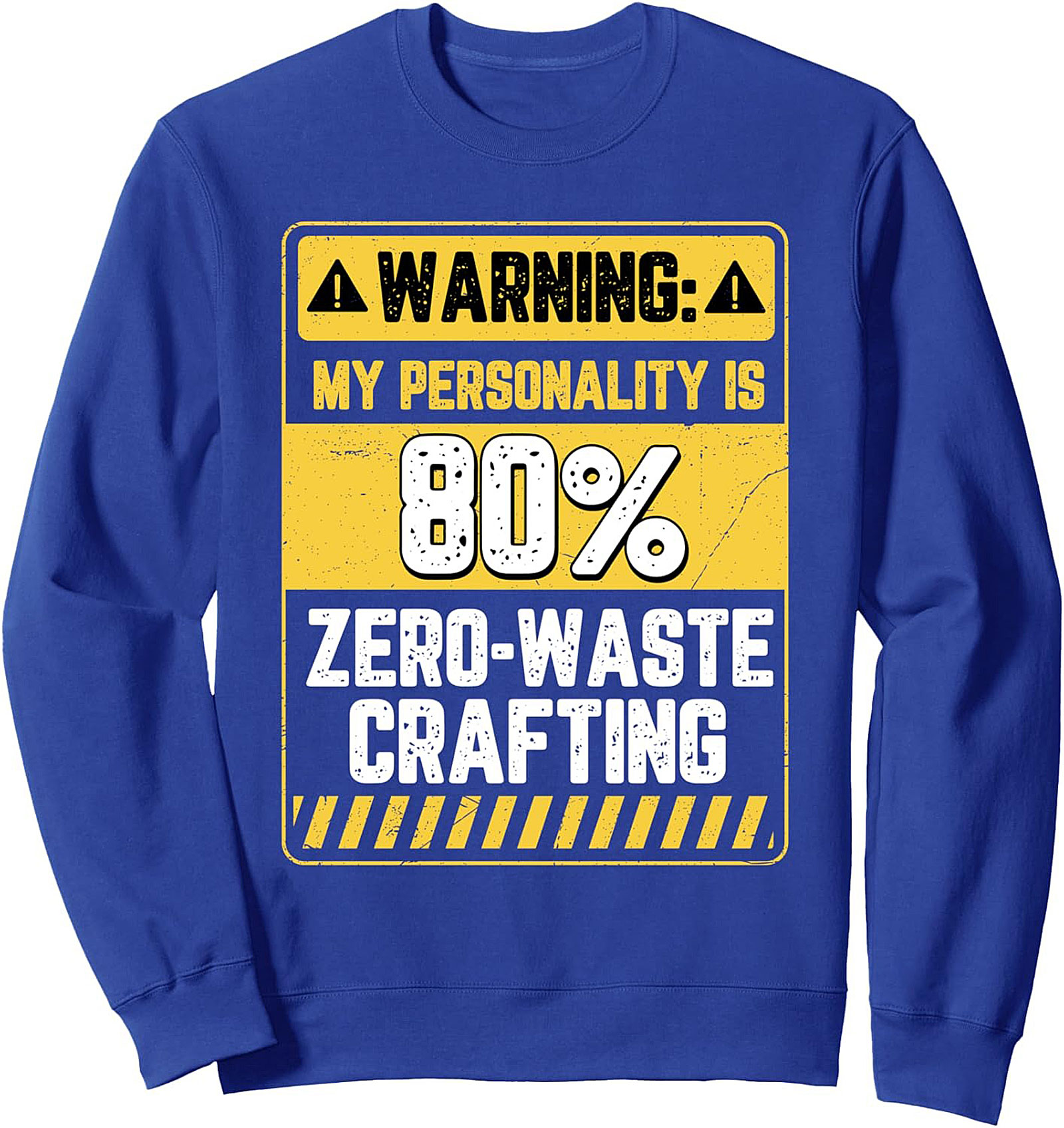 Zero-Waste Crafting Graphic Sweatshirt | Eco-Friendly Gift