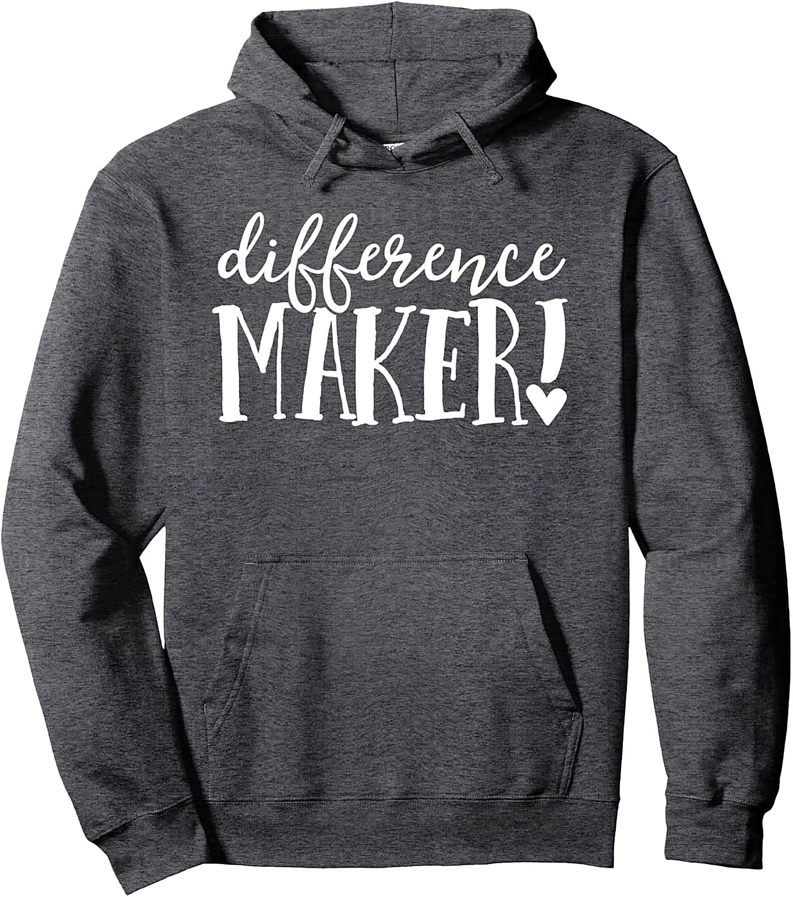 Difference Maker Hoodie Inspirational Graphic Pullover