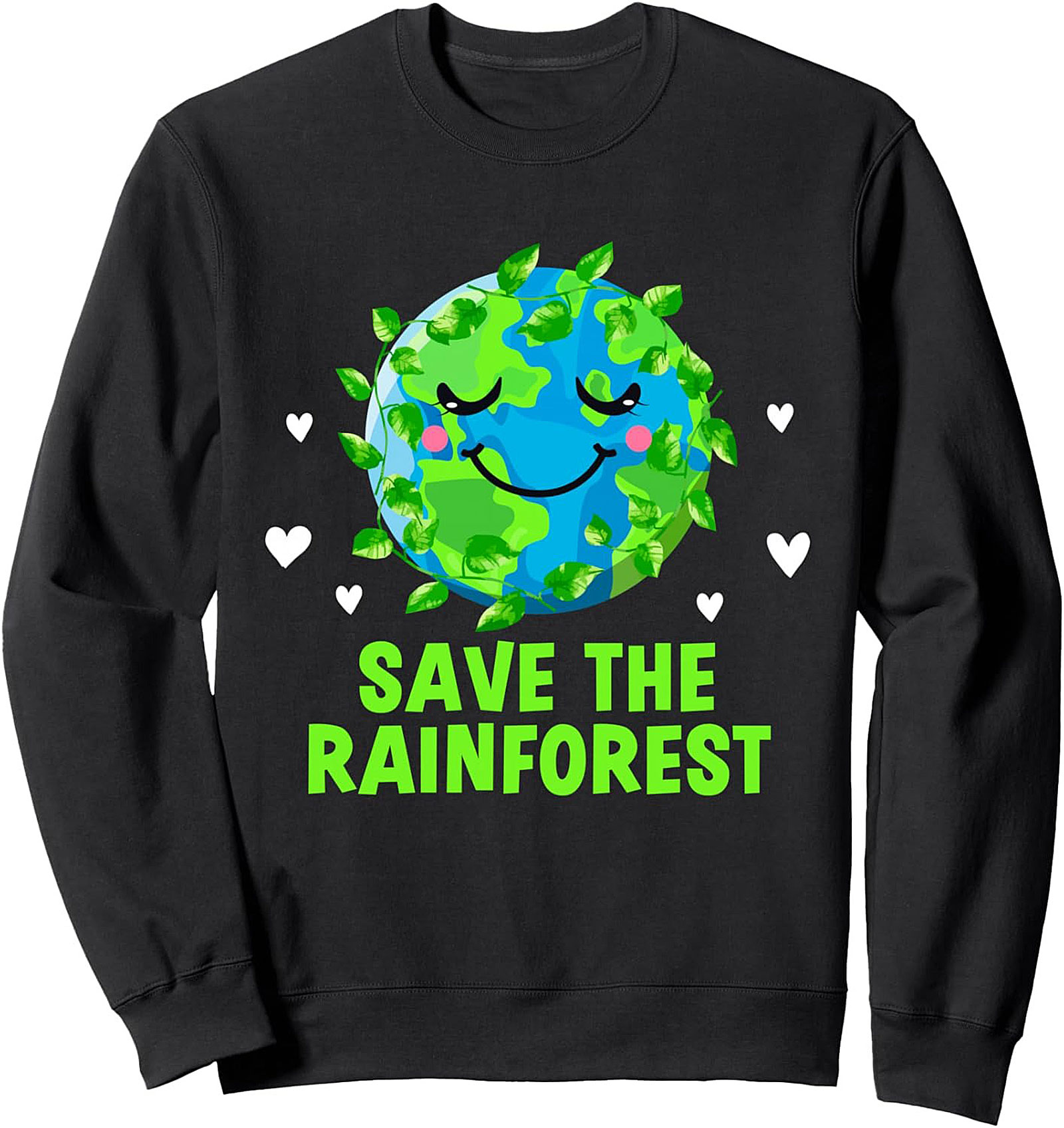 Save the Rainforest Sweatshirt | Cute Eco-Friendly Crewneck