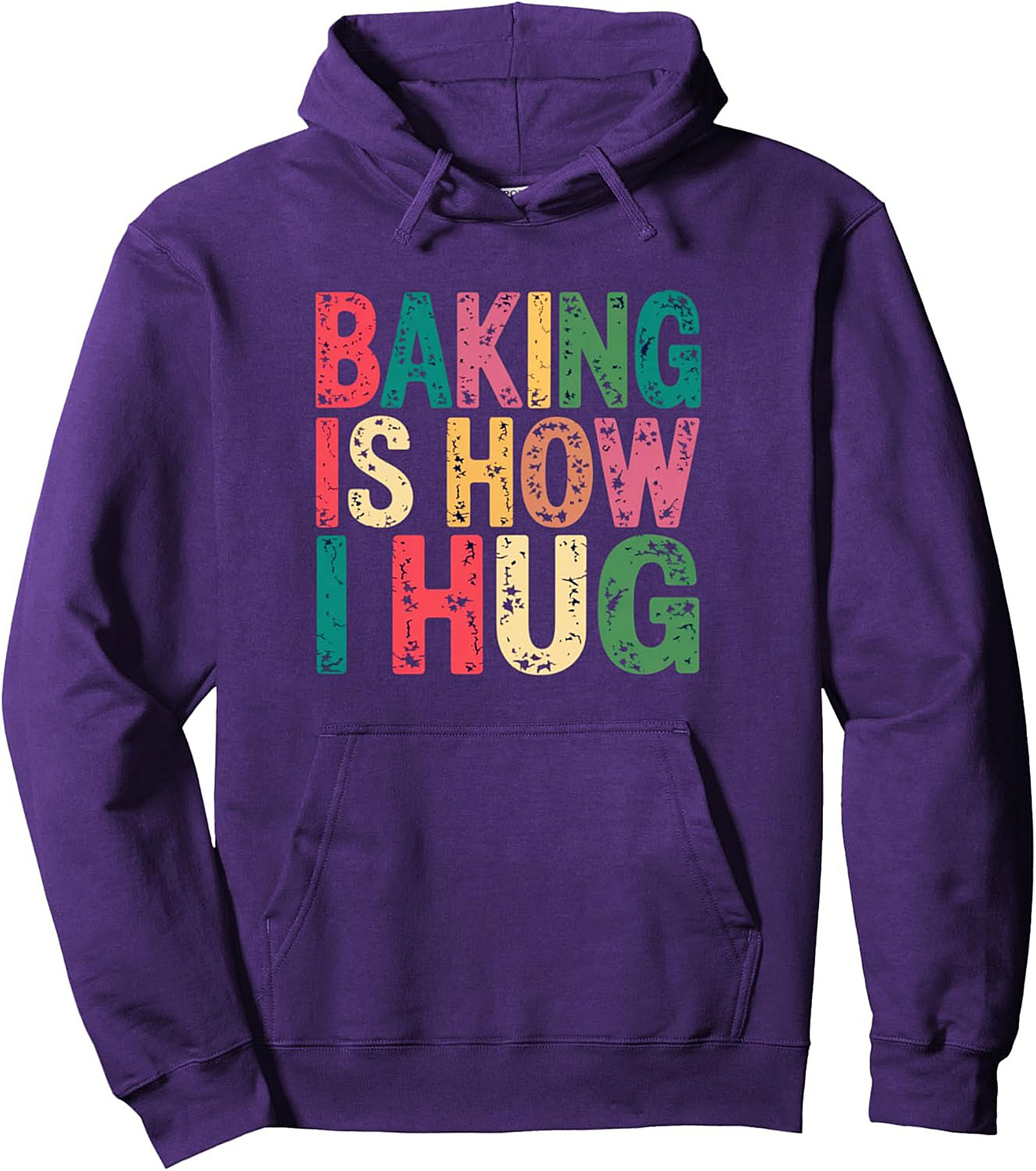 Baking Is How I Hug Graphic Hoodie