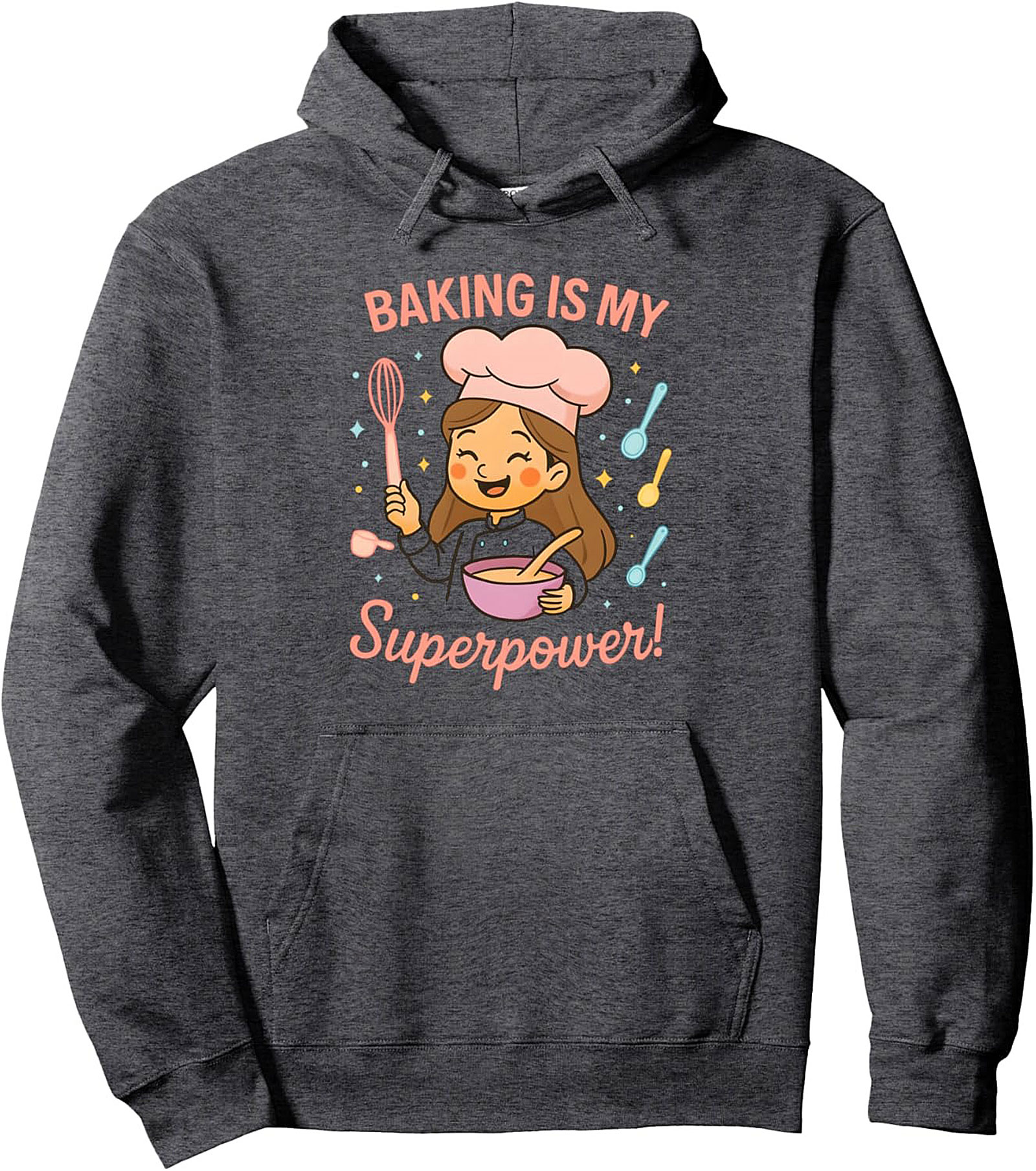 Baking Is My Superpower Graphic Hoodie