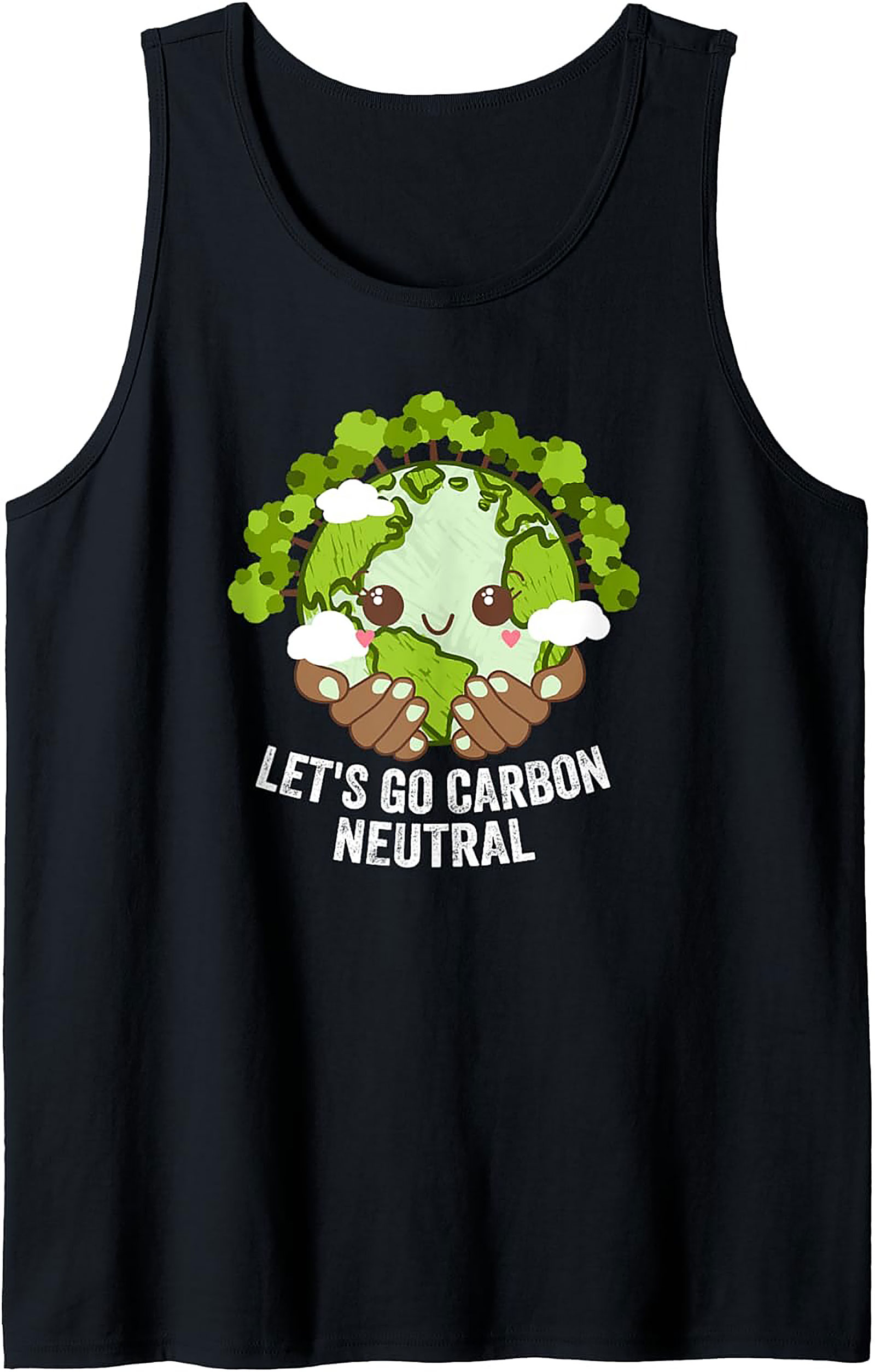 Carbon Neutral Graphic Tank Top | Eco-Friendly Summer Wear