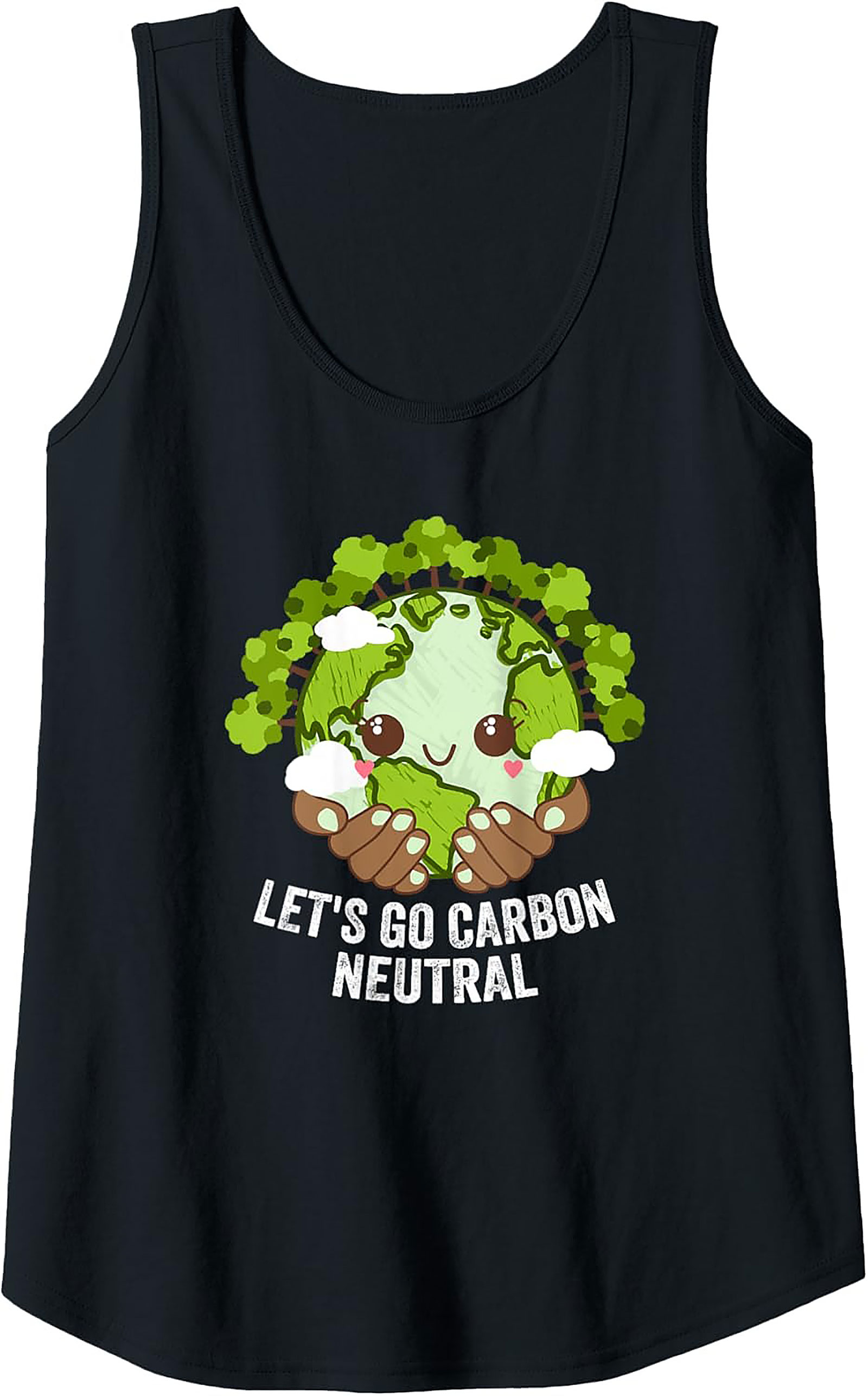 Carbon Neutral Graphic Tank Top | Eco-Friendly Summer Wear