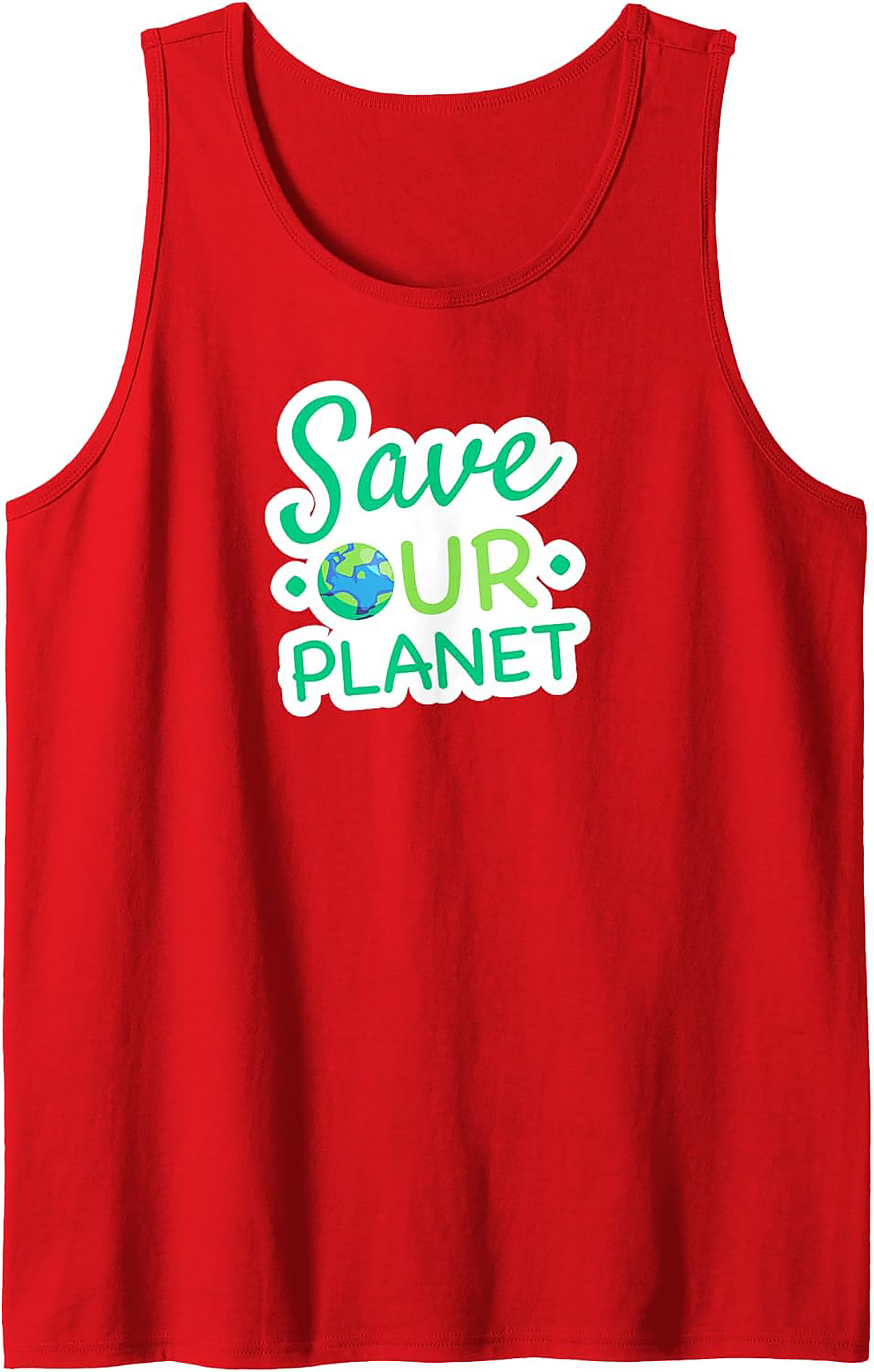 Save Our Planet Tank Top | Eco-Friendly Graphic Sleeveless Tee