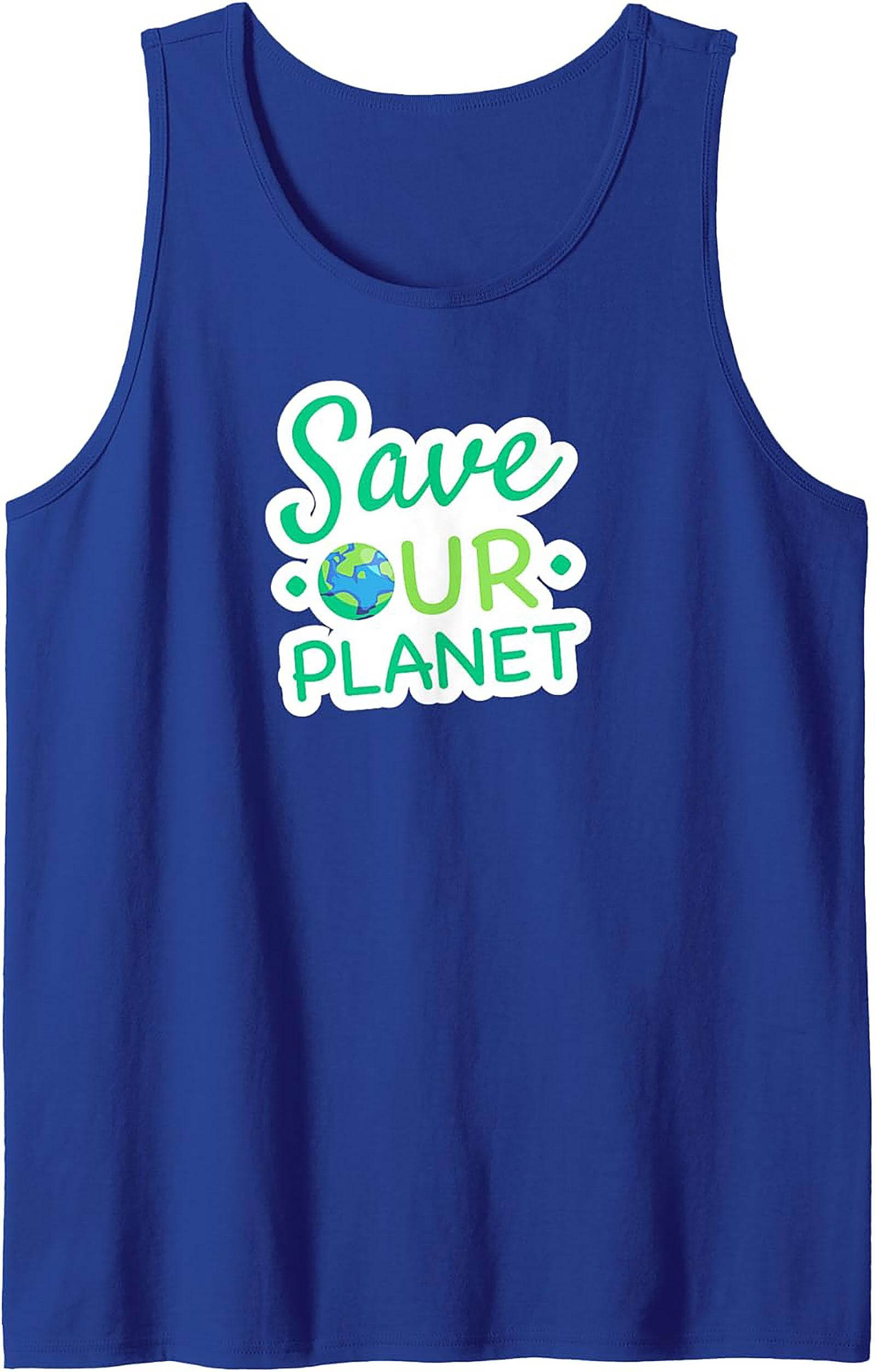 Save Our Planet Tank Top | Eco-Friendly Graphic Sleeveless Tee