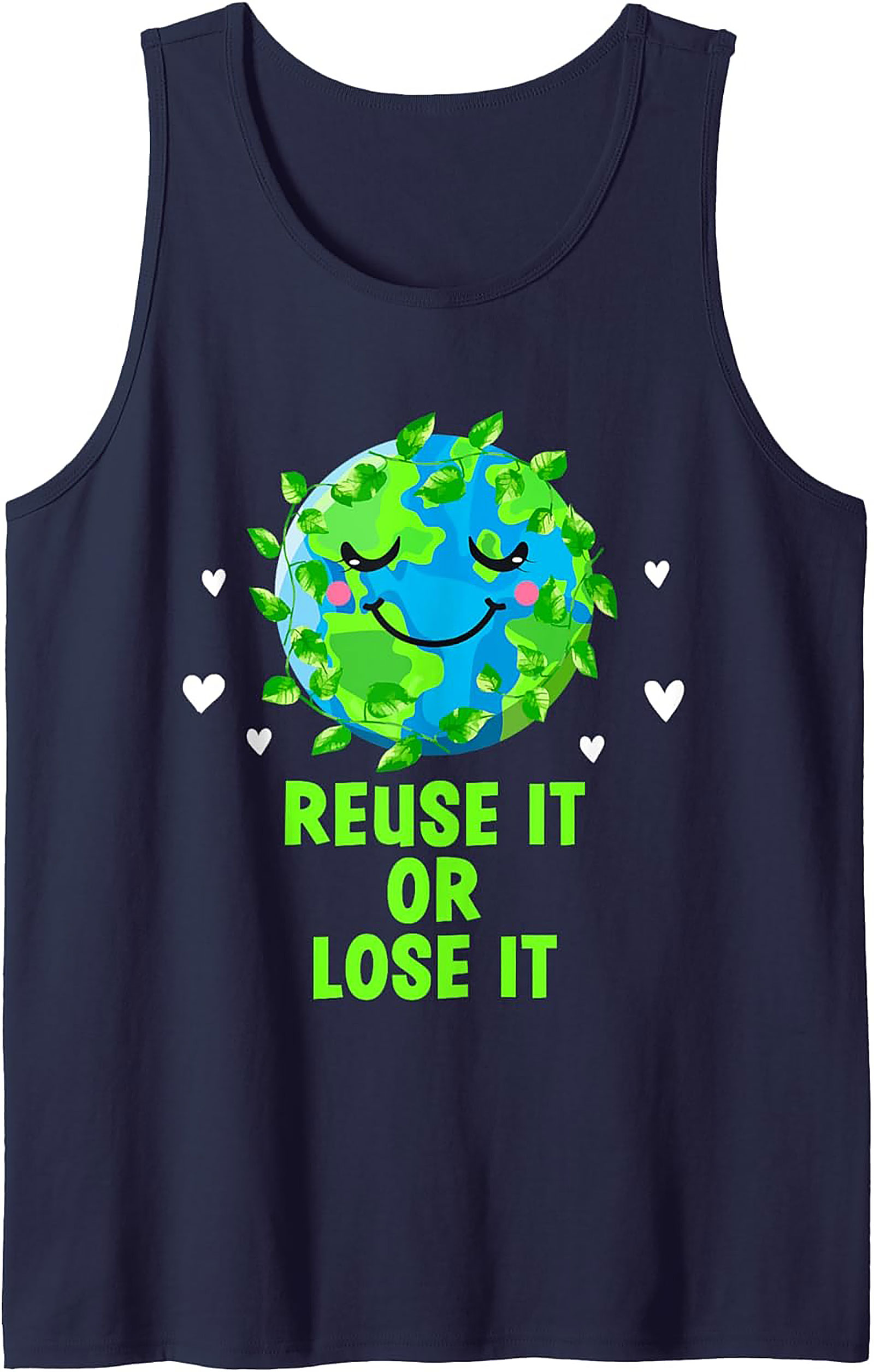 Reuse It Or Lose It Eco-Friendly Graphic Tank Top | Unisex
