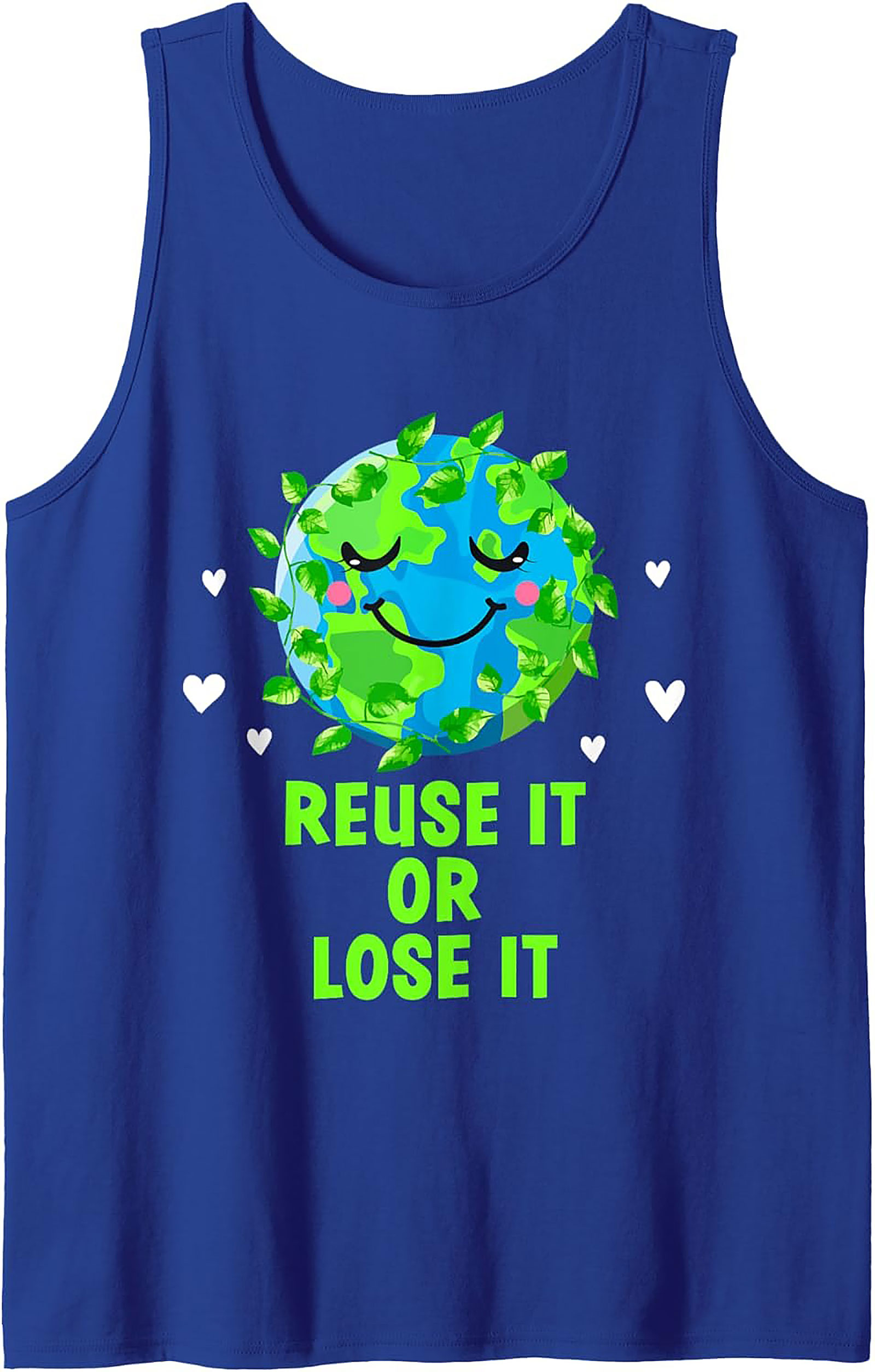 Reuse It Or Lose It Eco-Friendly Graphic Tank Top | Unisex