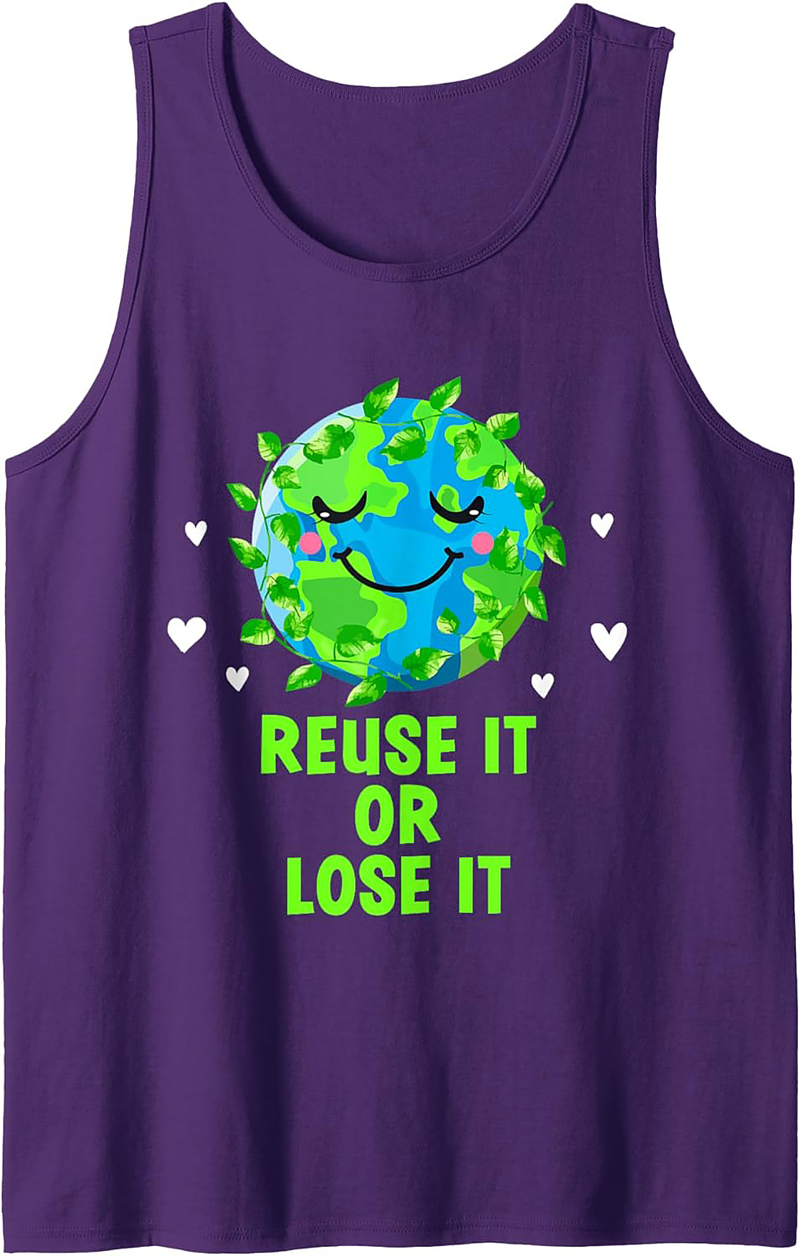 Reuse It Or Lose It Eco-Friendly Graphic Tank Top | Unisex