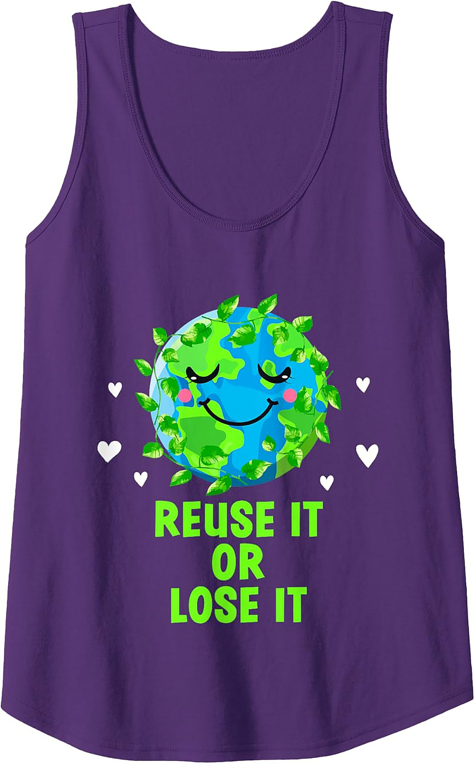 Reuse It Or Lose It Eco-Friendly Graphic Tank Top | Unisex