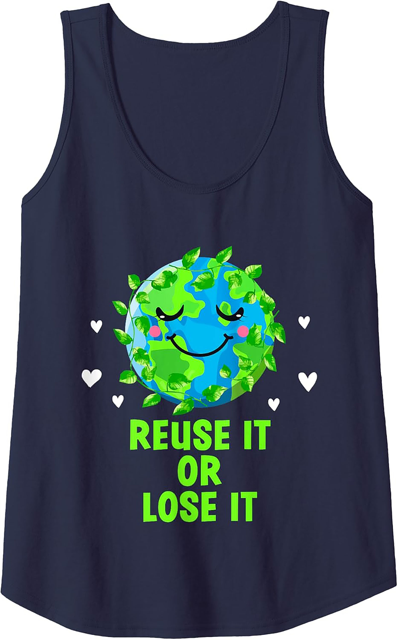 Reuse It Or Lose It Eco-Friendly Graphic Tank Top | Unisex