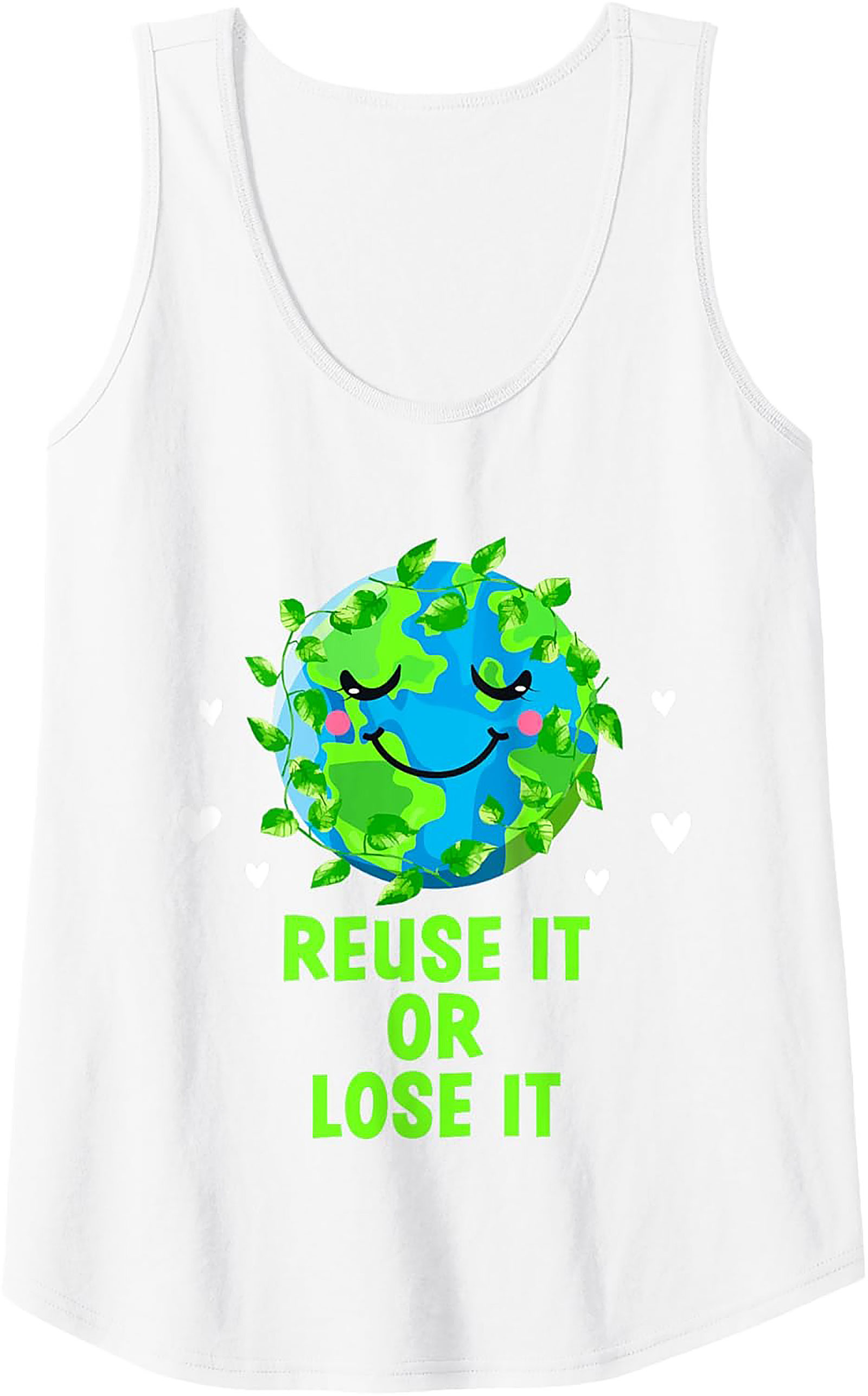 Reuse It Or Lose It Eco-Friendly Graphic Tank Top | Unisex