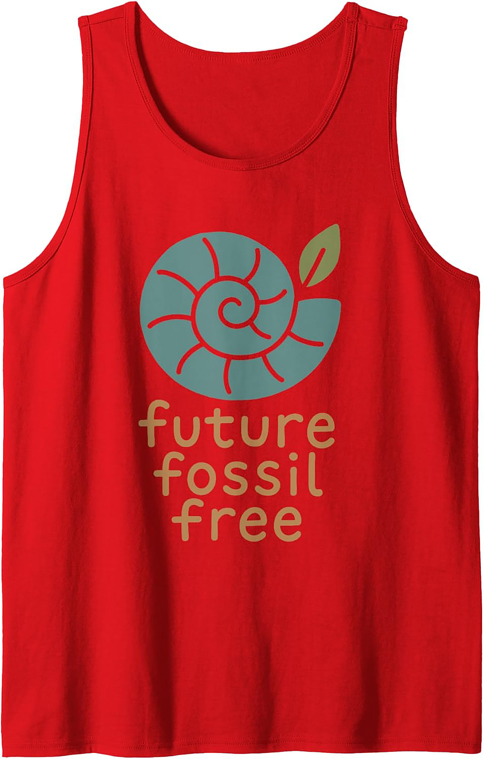 Future Fossil Free Tank Top | Eco-Friendly Graphic Tank
