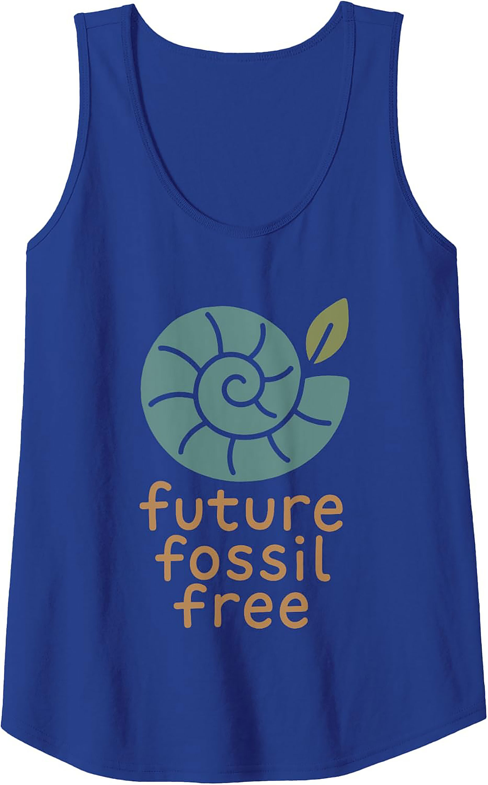 Future Fossil Free Tank Top | Eco-Friendly Graphic Tank