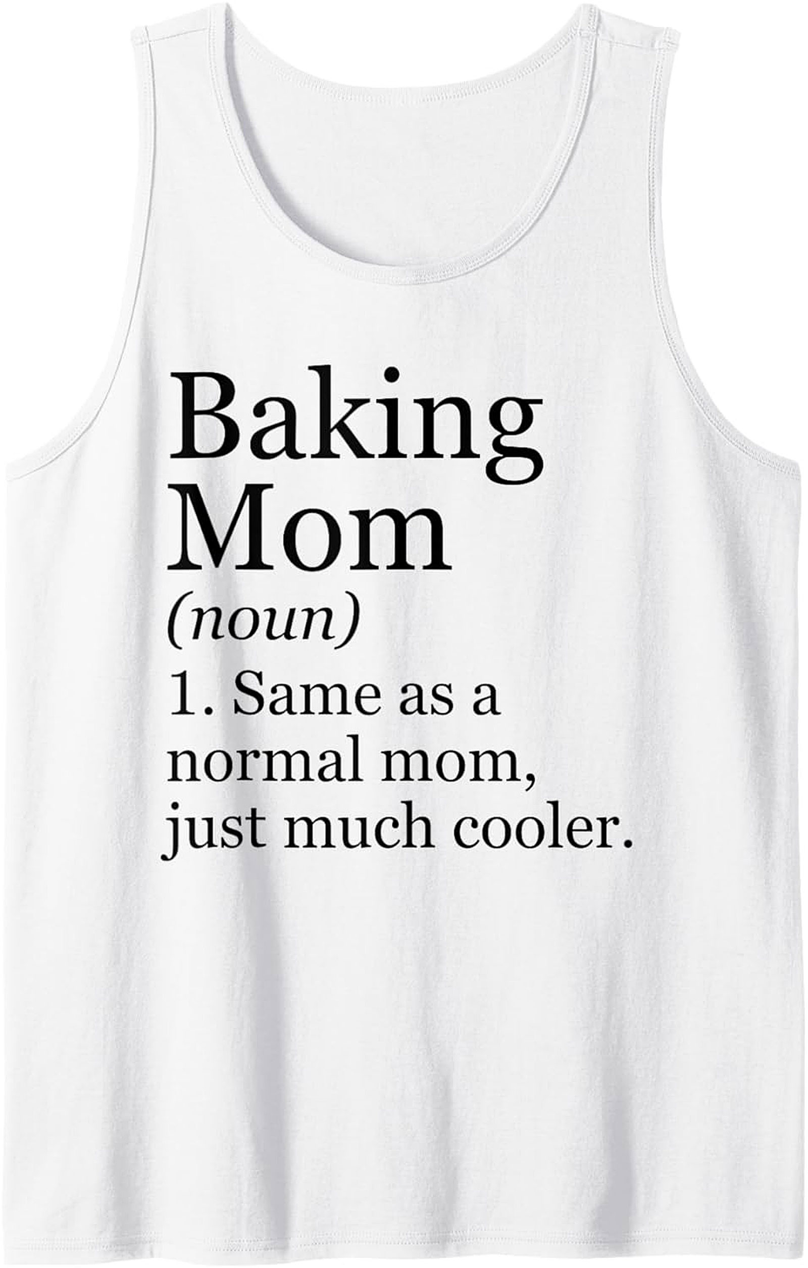Baking Mom Definition Graphic Tank Top