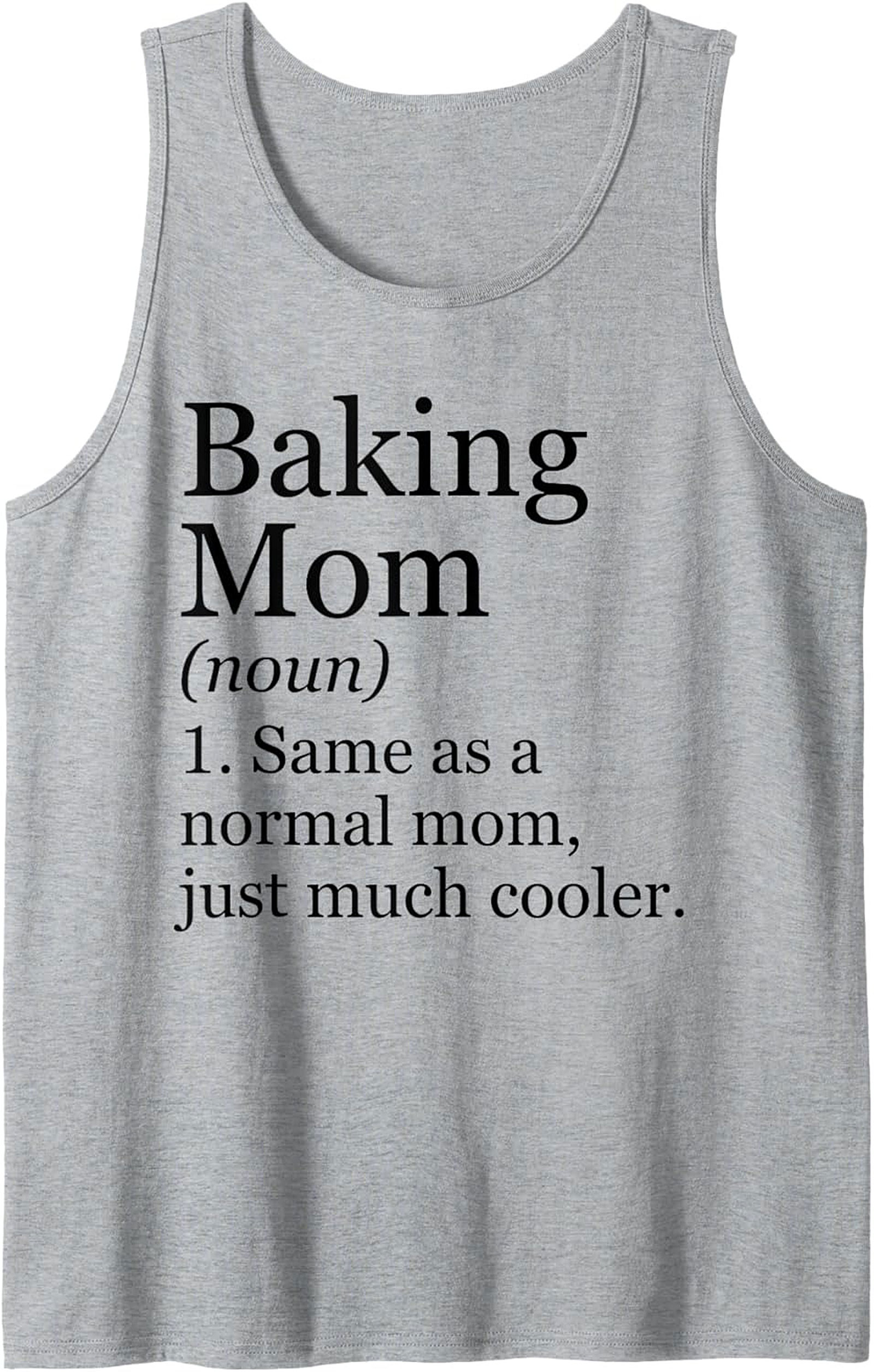 Baking Mom Definition Graphic Tank Top