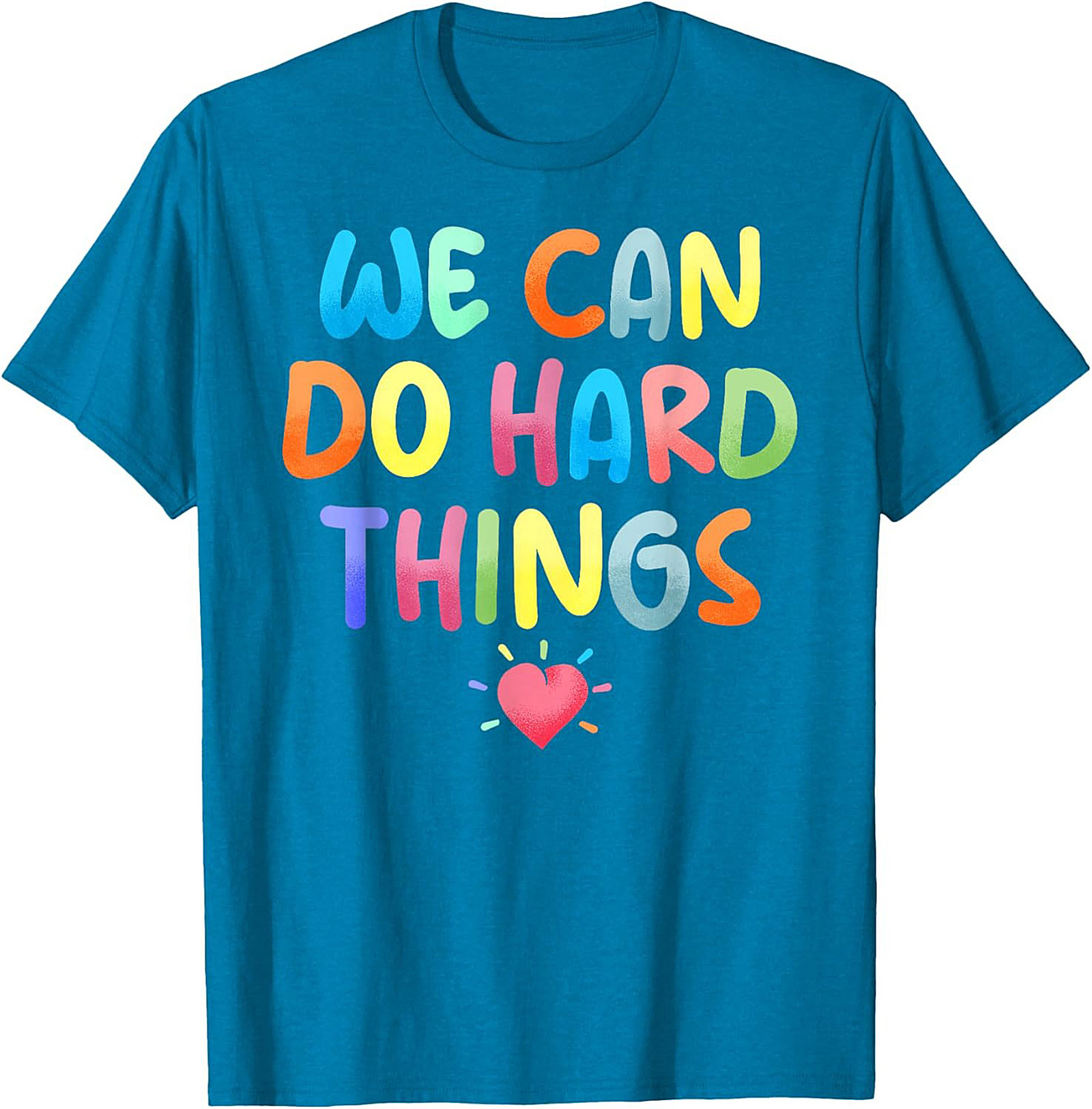  We Can Do Hard Things T-shirt Motivational Graphic Tee