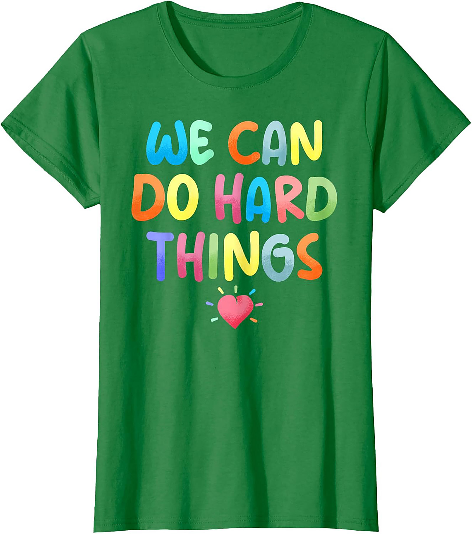  We Can Do Hard Things T-shirt Motivational Graphic Tee