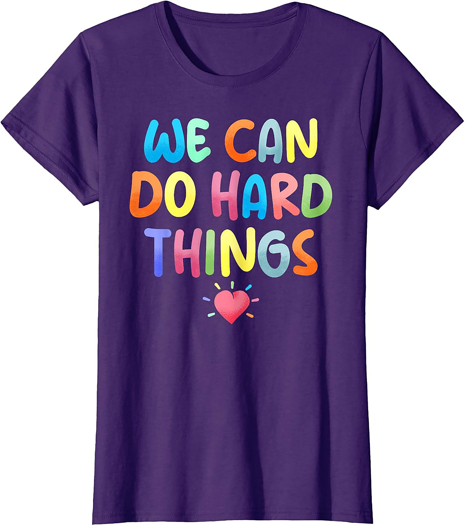 We Can Do Hard Things T-shirt Motivational Graphic Tee