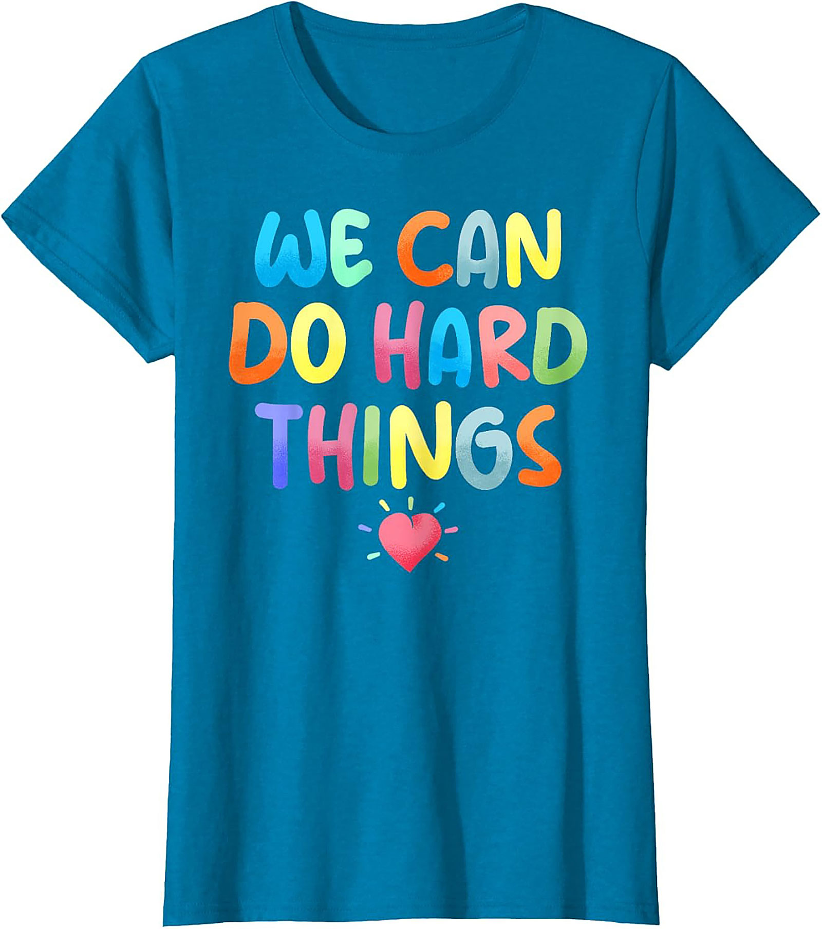  We Can Do Hard Things T-shirt Motivational Graphic Tee