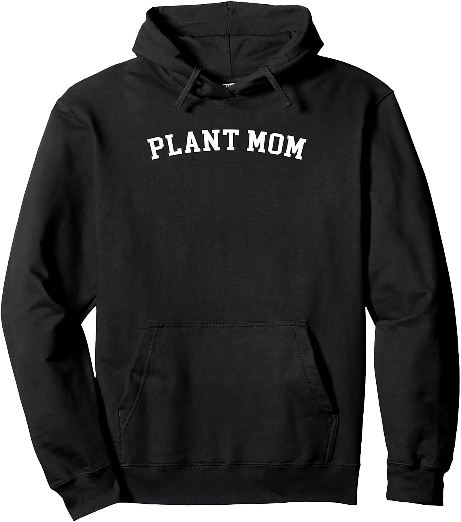 Plant Mom Hoodie | Cozy Varsity Style Pullover Sweatshirt