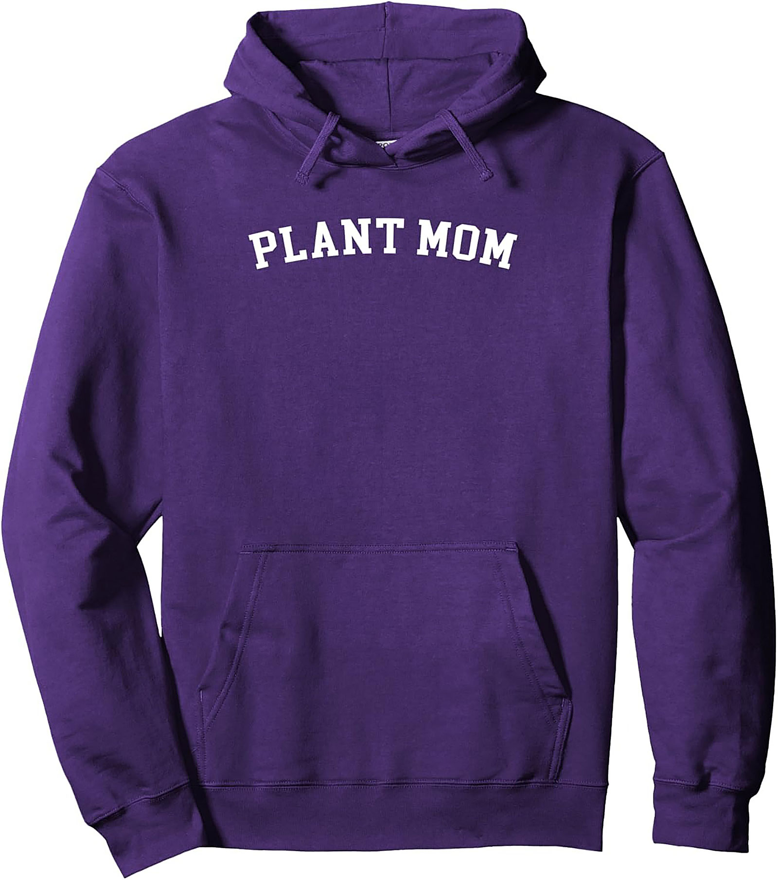 Plant Mom Hoodie | Cozy Varsity Style Pullover Sweatshirt