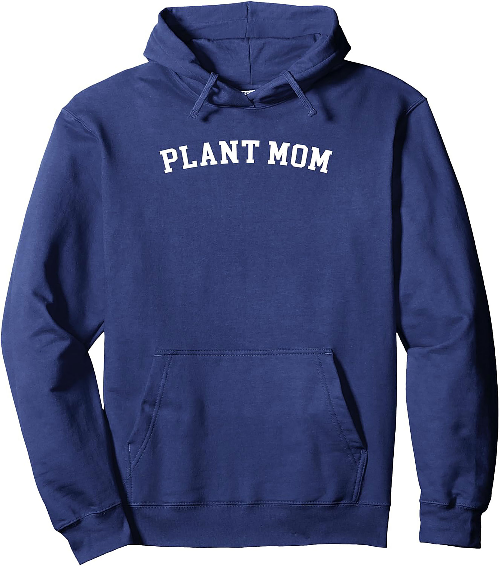 Plant Mom Hoodie | Cozy Varsity Style Pullover Sweatshirt