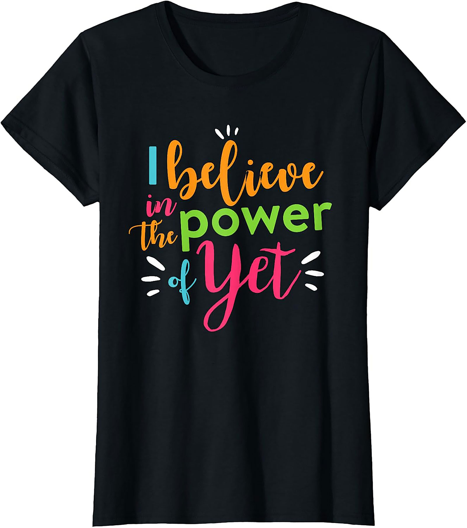Power of Yet T-Shirt Growth Mindset Graphic Tee
