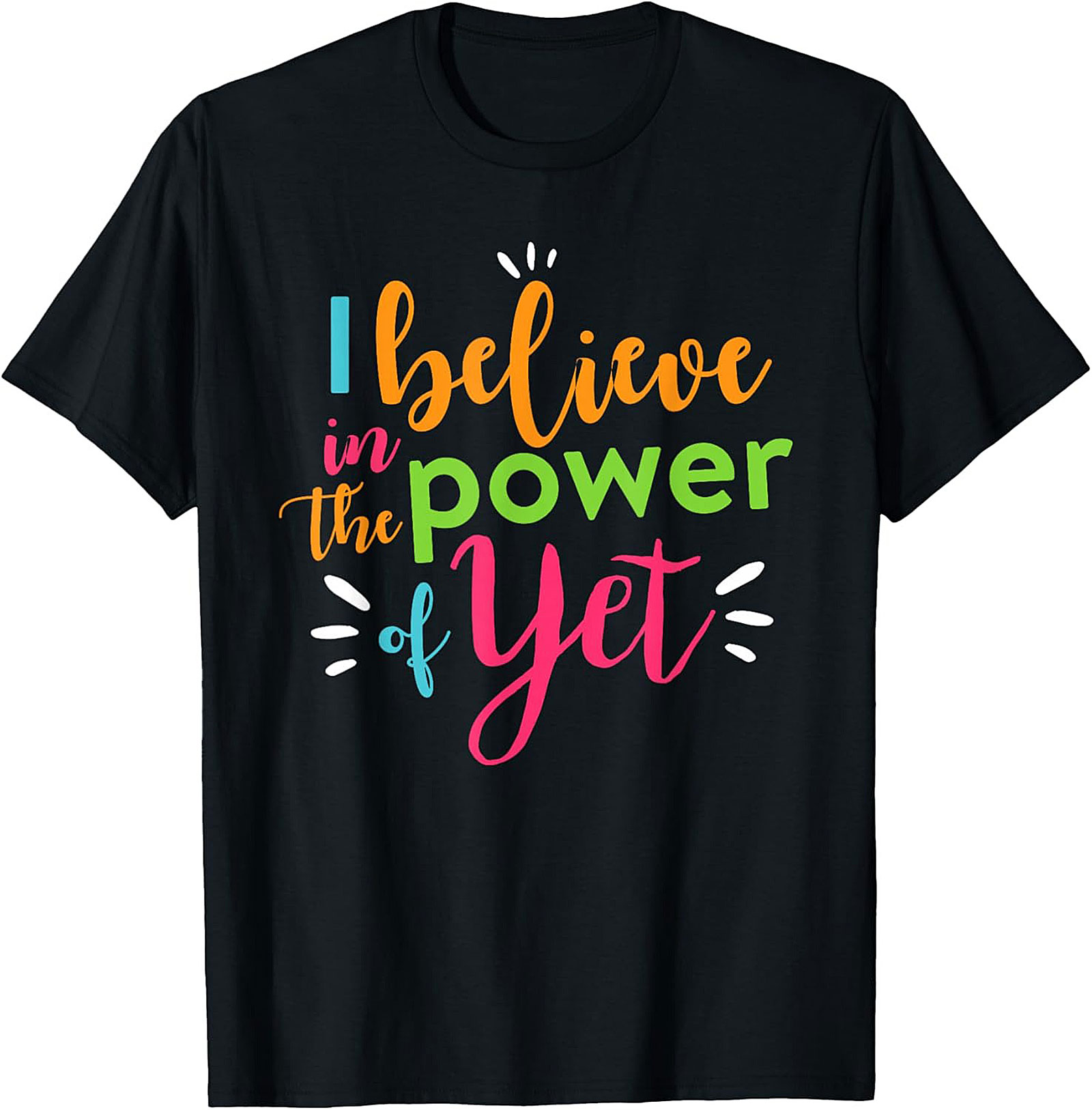 Power of Yet T-Shirt Growth Mindset Graphic Tee