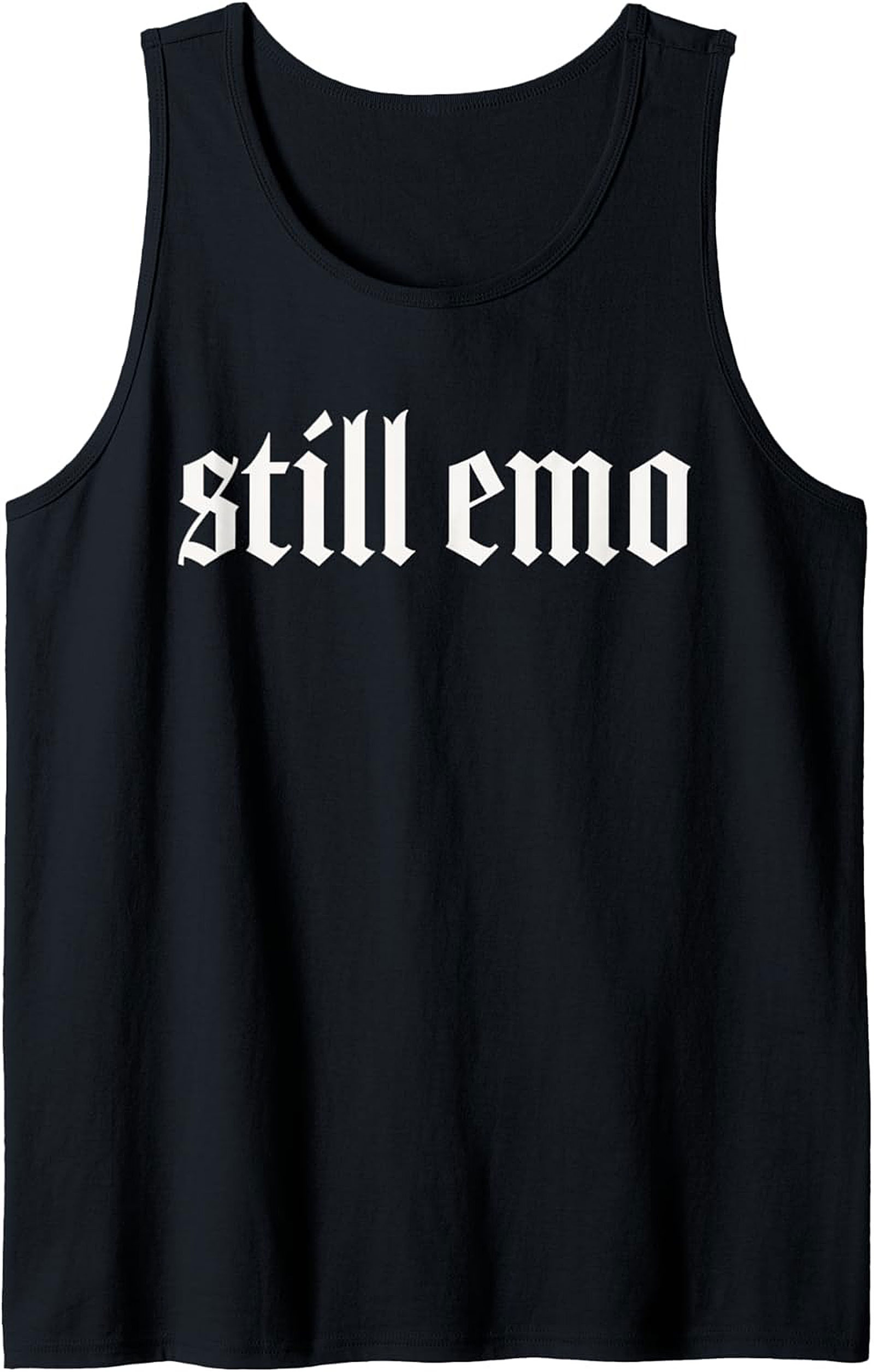 Still Emo Gothic Graphic Tank Top