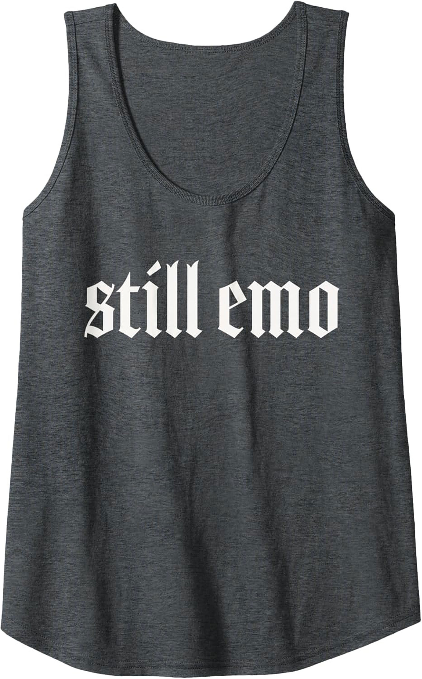 Still Emo Gothic Graphic Tank Top