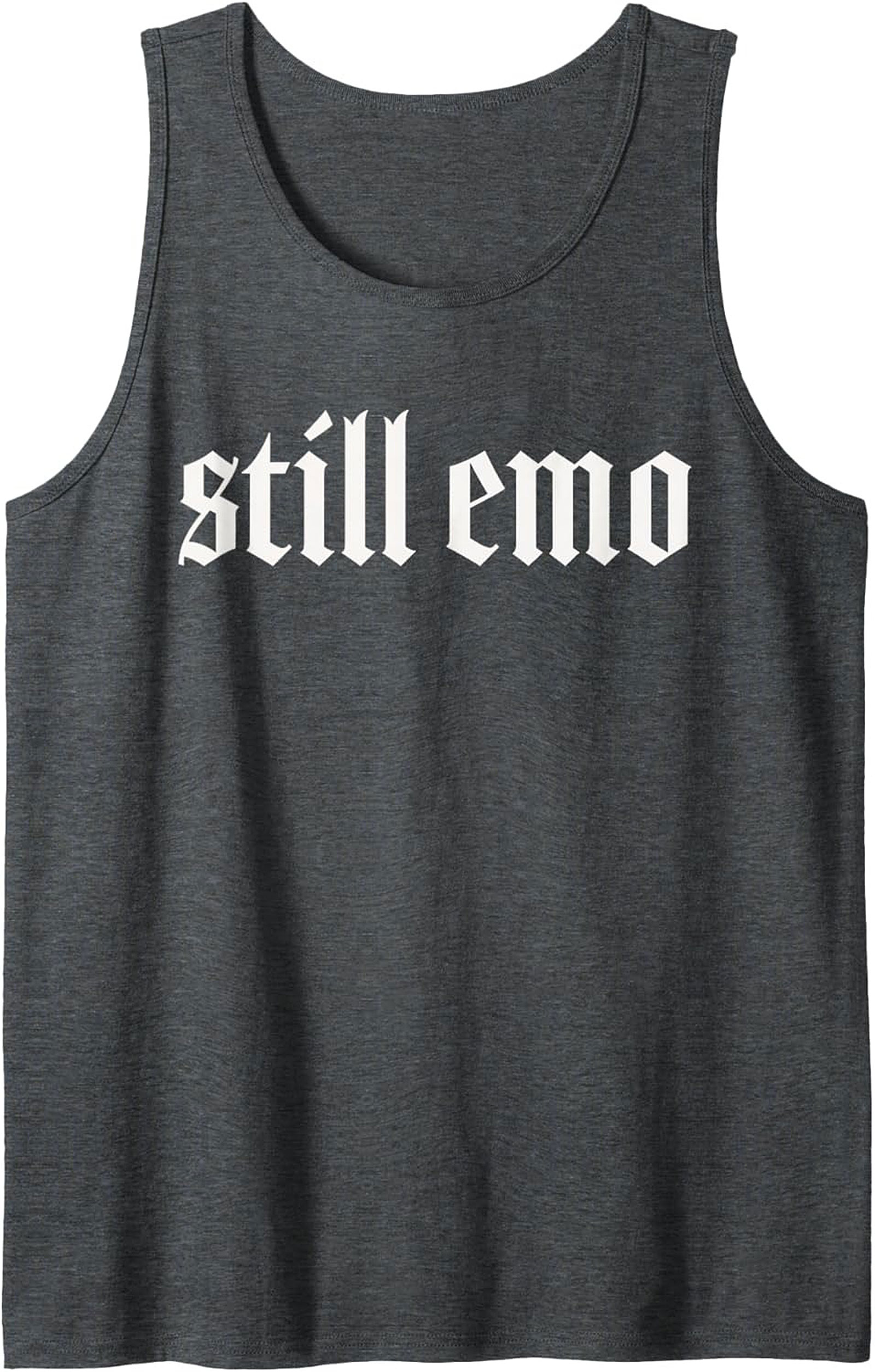 Still Emo Gothic Graphic Tank Top