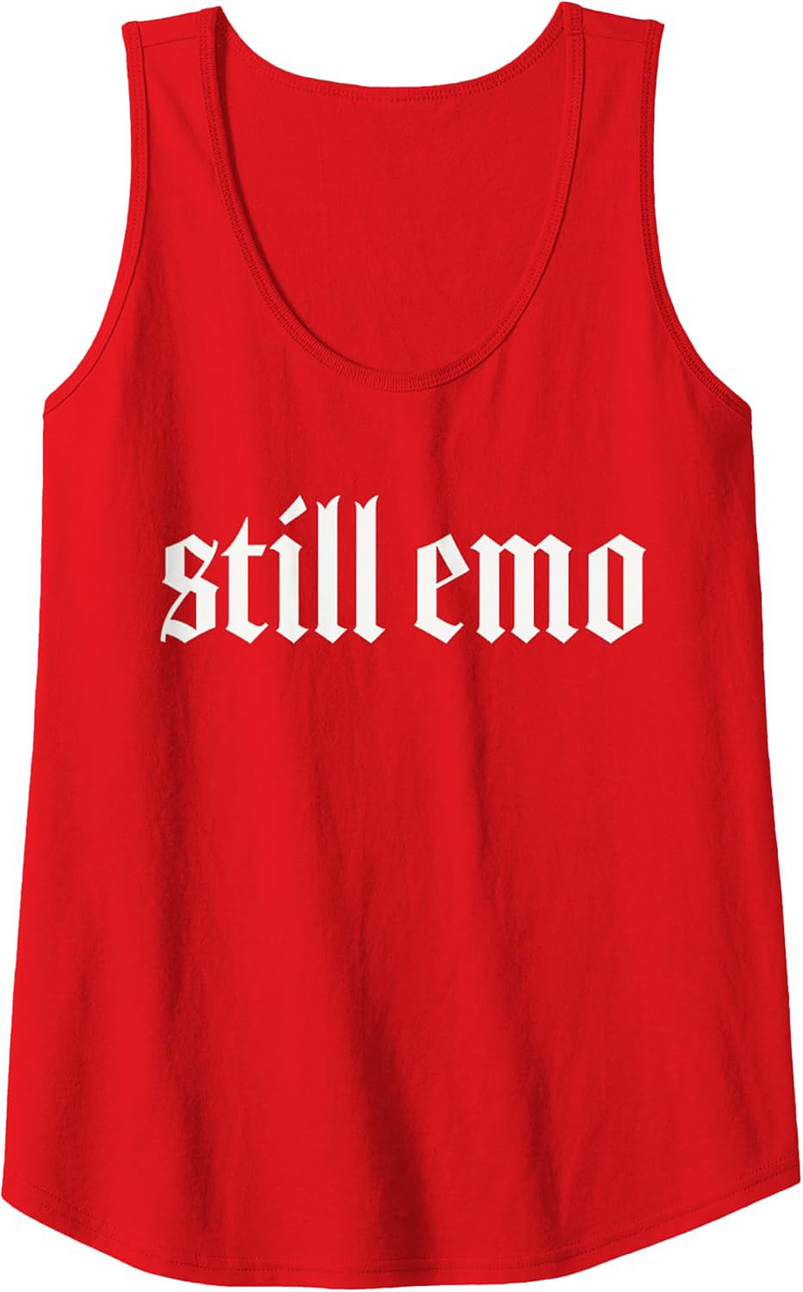 Still Emo Gothic Graphic Tank Top