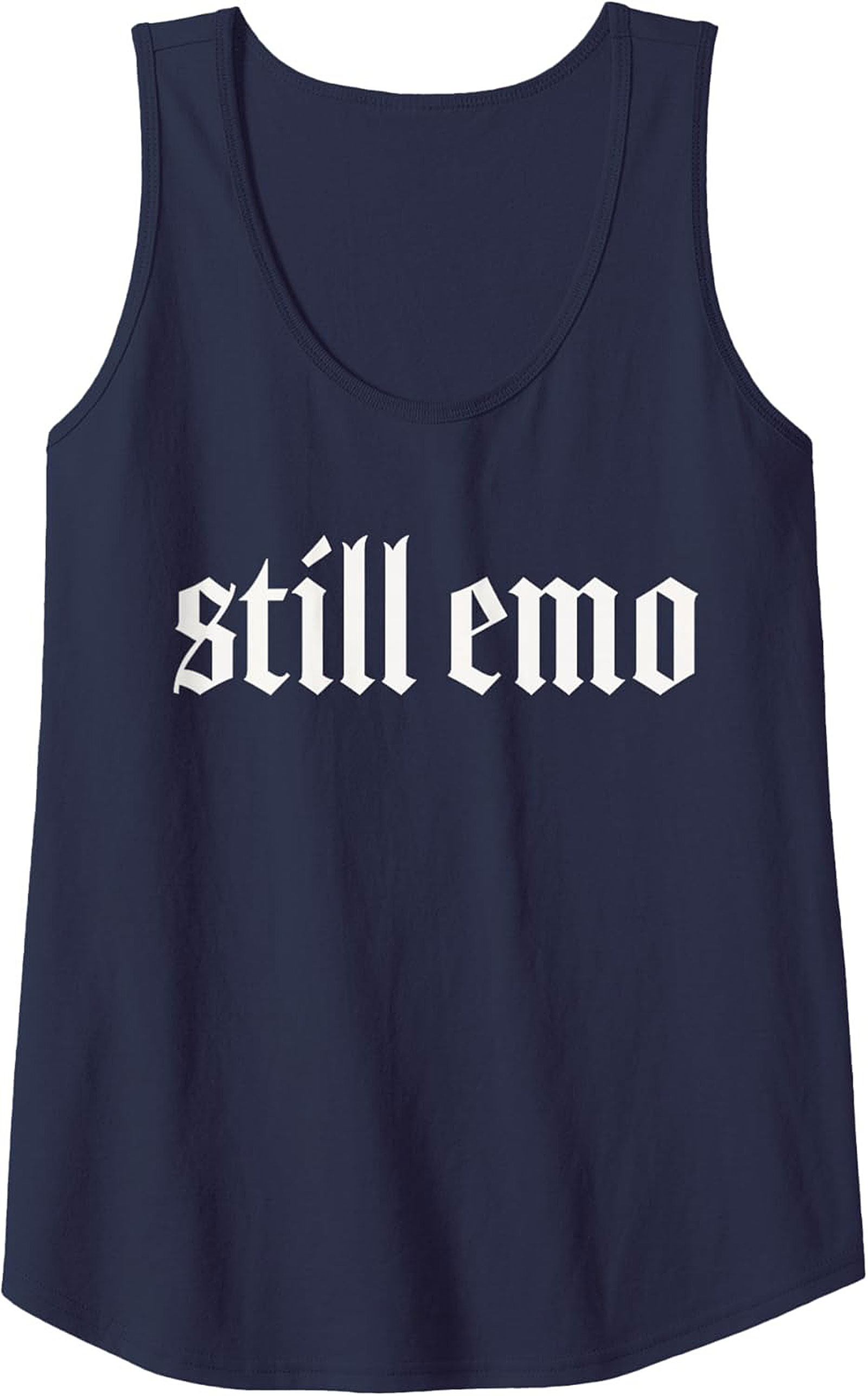 Still Emo Gothic Graphic Tank Top