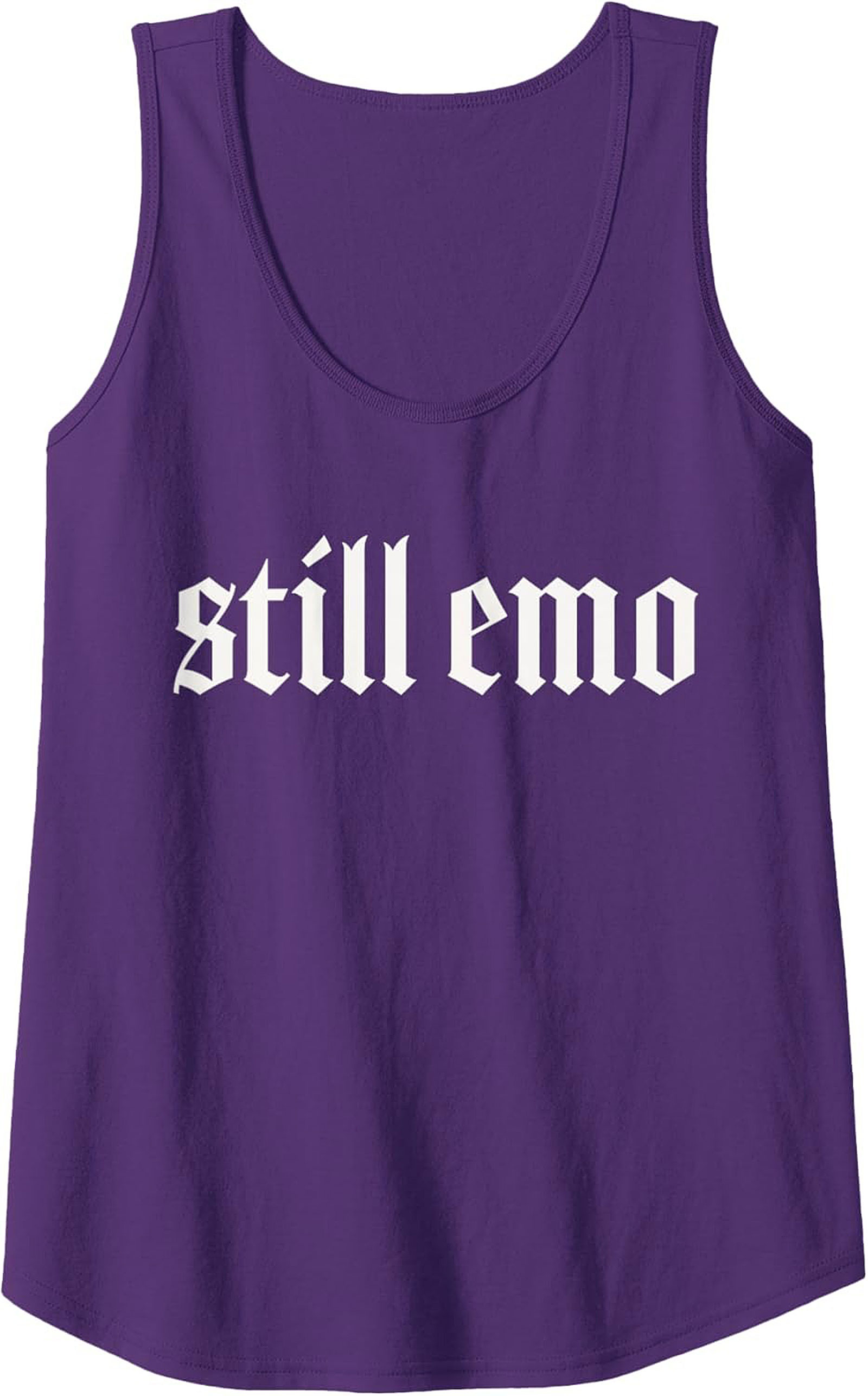 Still Emo Gothic Graphic Tank Top