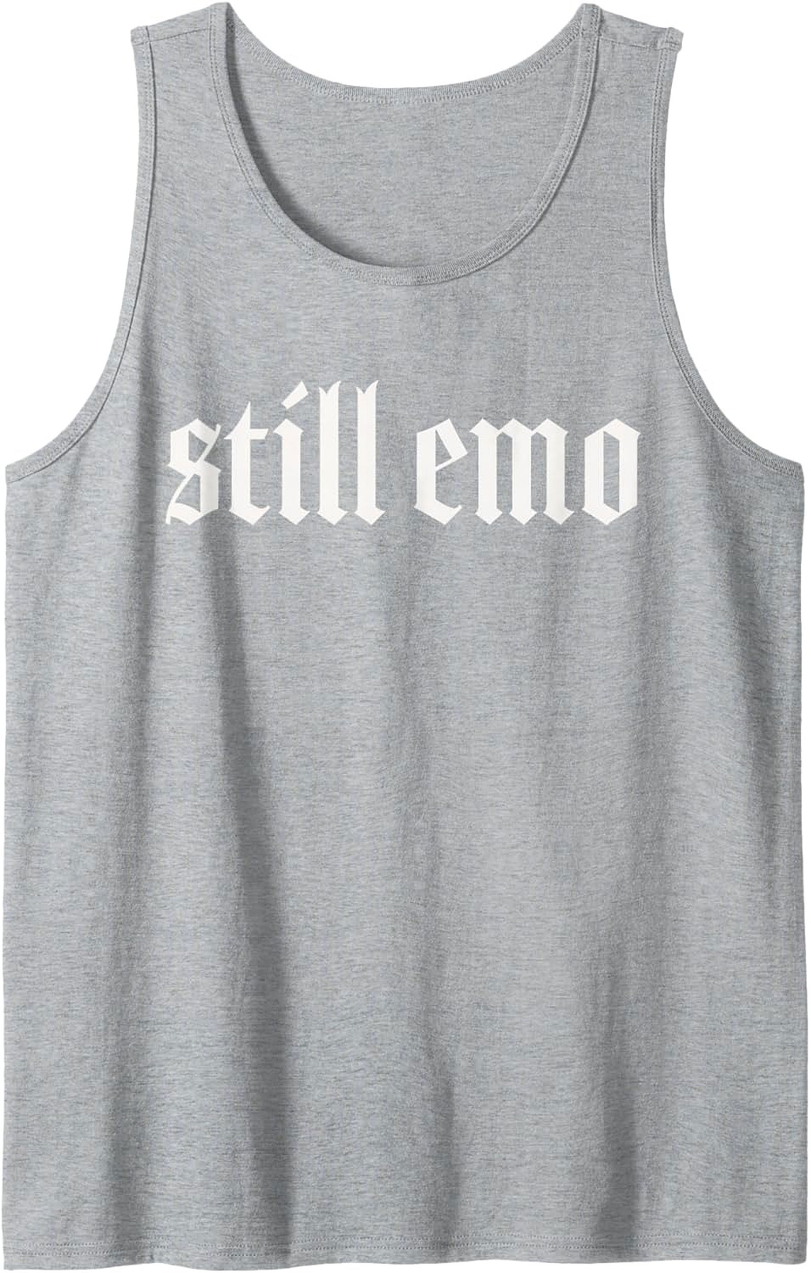 Still Emo Gothic Graphic Tank Top