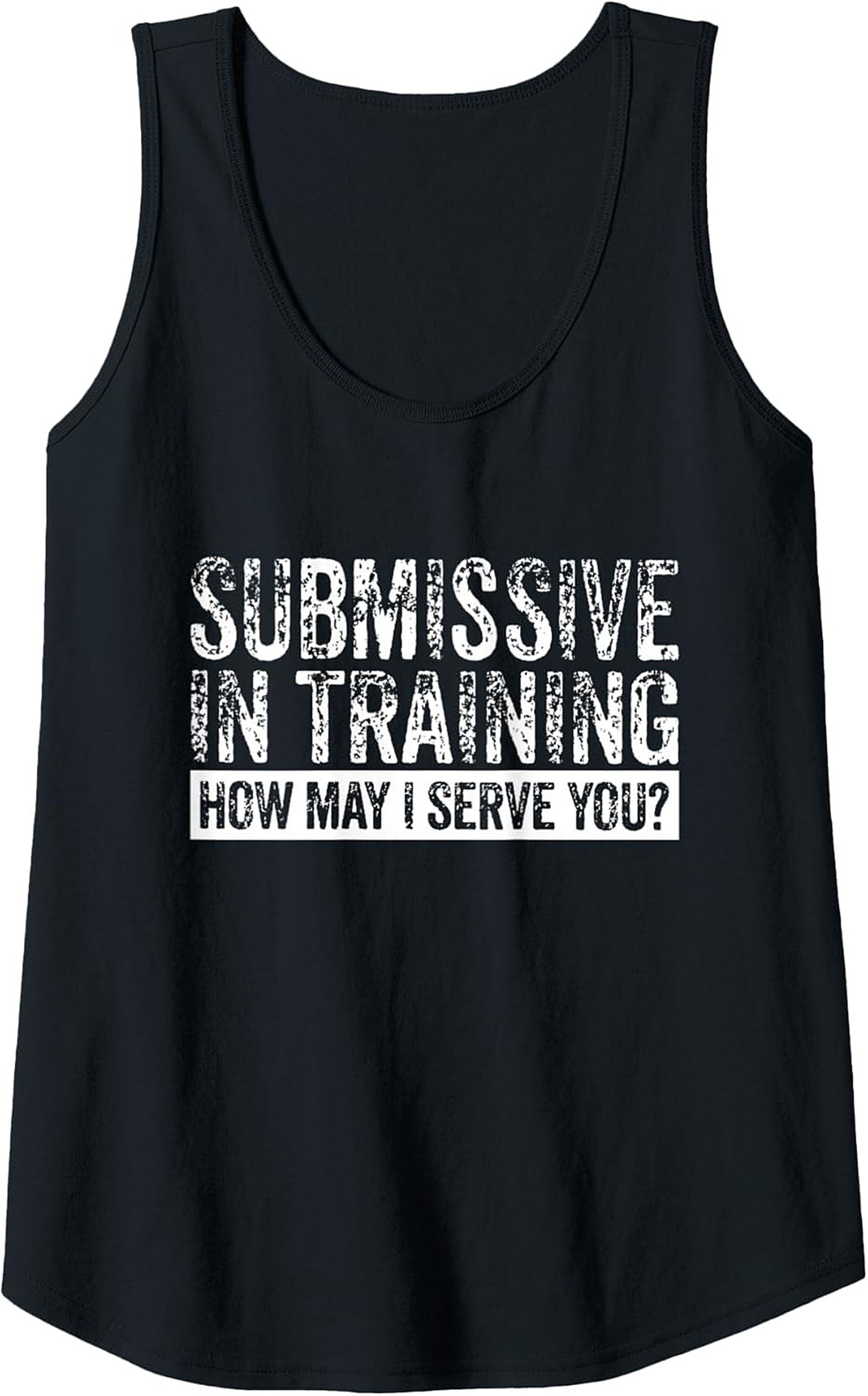 Submissive In Training Graphic Tank Top - Unisex Sleeveless Shirt