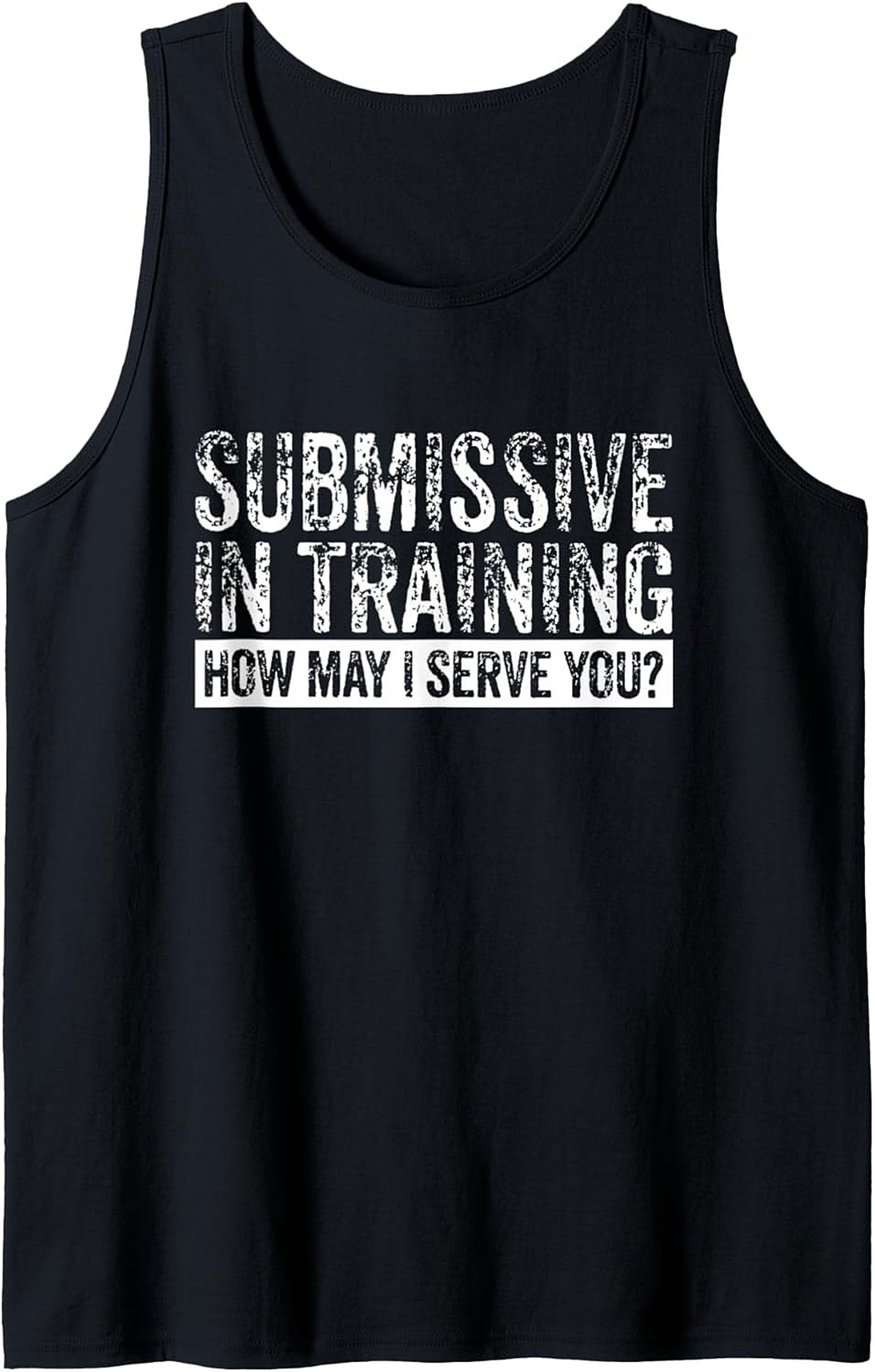 Submissive In Training Graphic Tank Top - Unisex Sleeveless Shirt