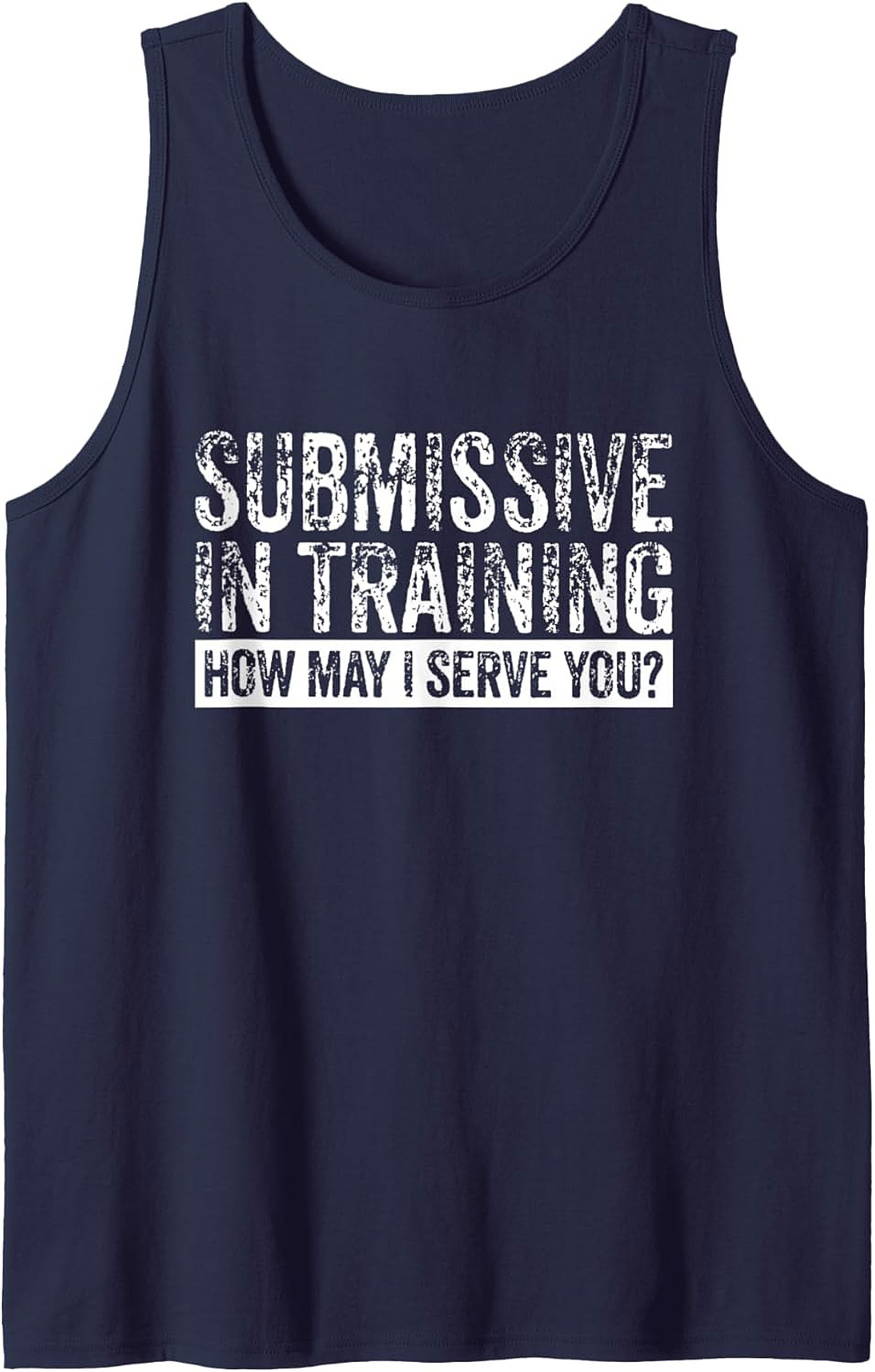 Submissive In Training Graphic Tank Top - Unisex Sleeveless Shirt