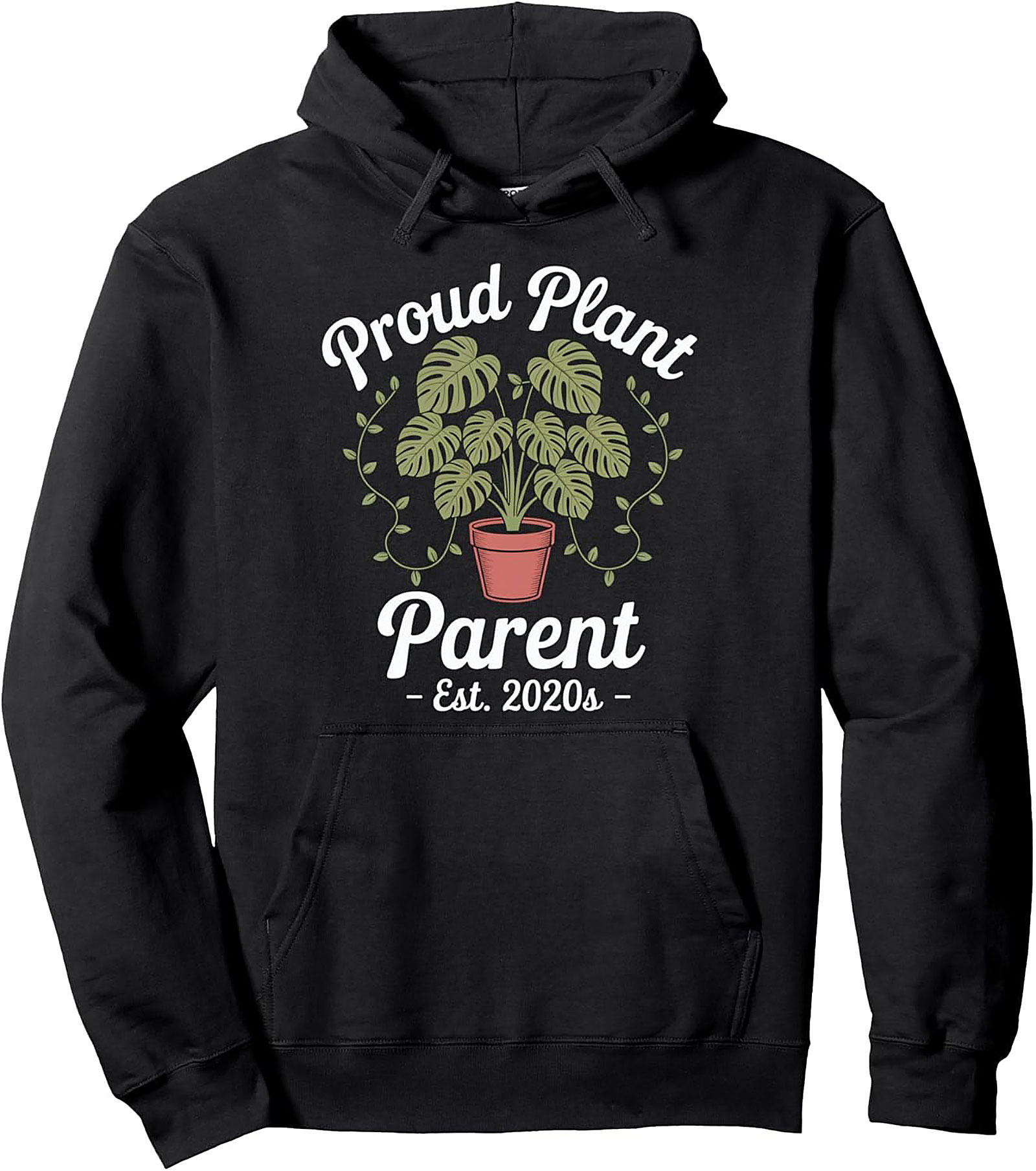Proud Plant Parent Hoodie | Monstera Graphic Pullover