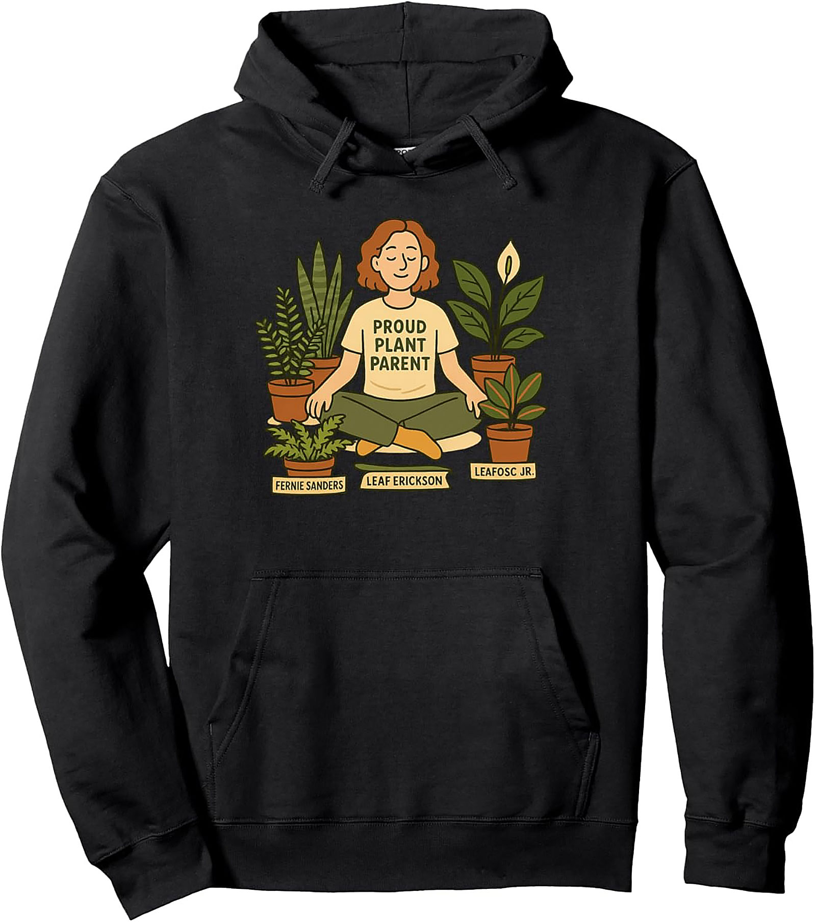 Proud Plant Parent Hoodie | Funny Botanical Graphic Pullover