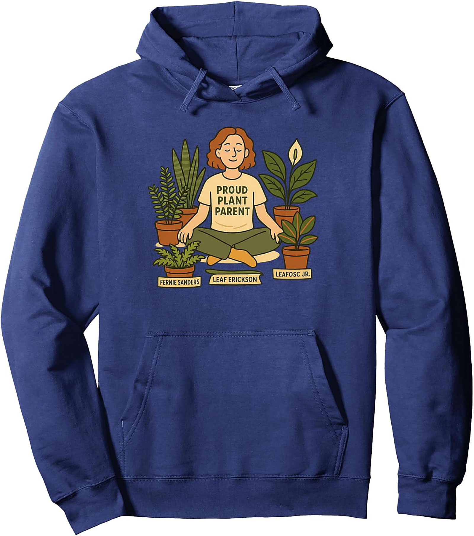 Proud Plant Parent Hoodie | Funny Botanical Graphic Pullover