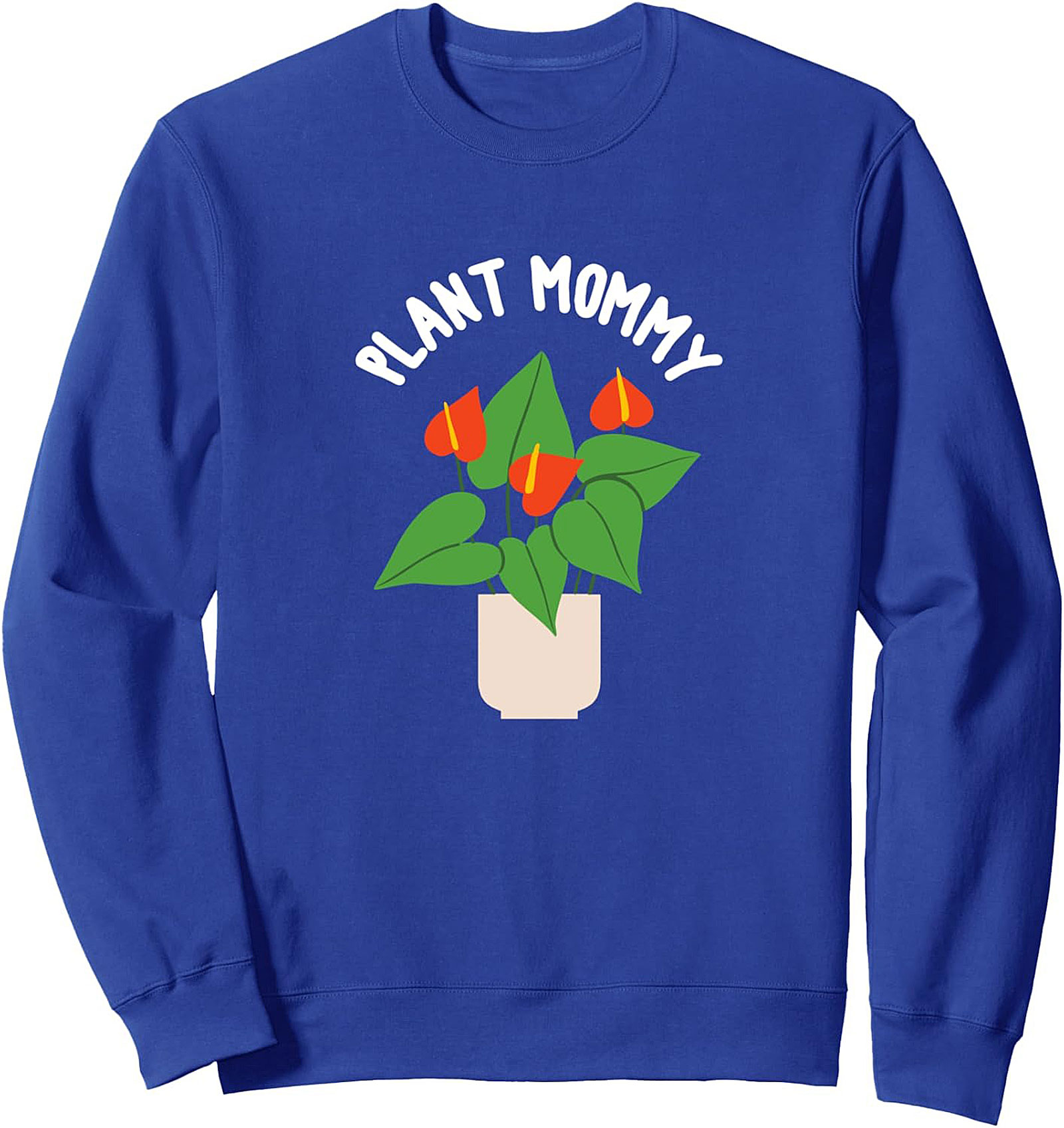 Plant Mommy Graphic Sweatshirt | Cozy Anthurium Crewneck