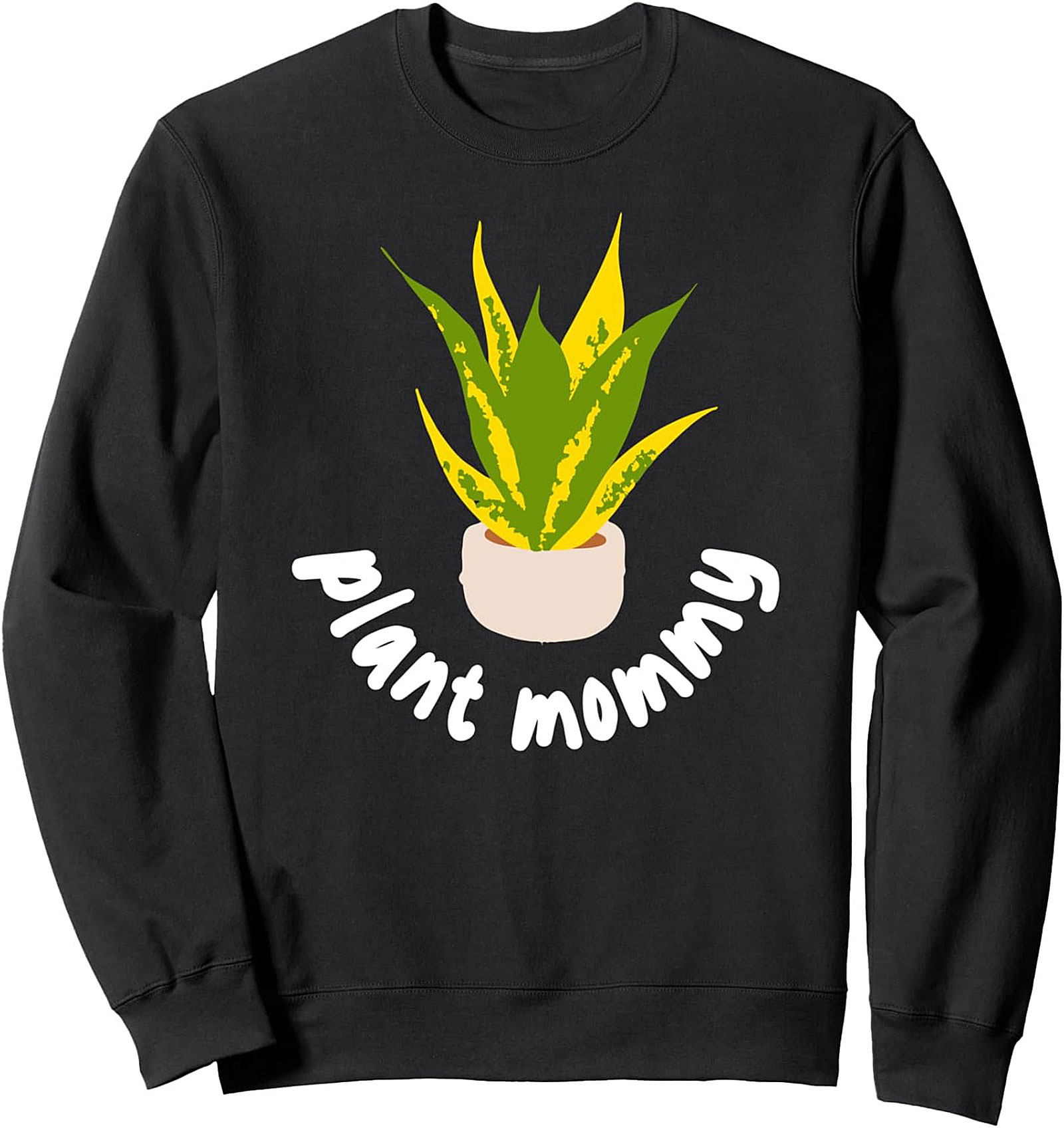 Plant Mommy Sweatshirt | Cozy Snake Plant Crewneck Gift