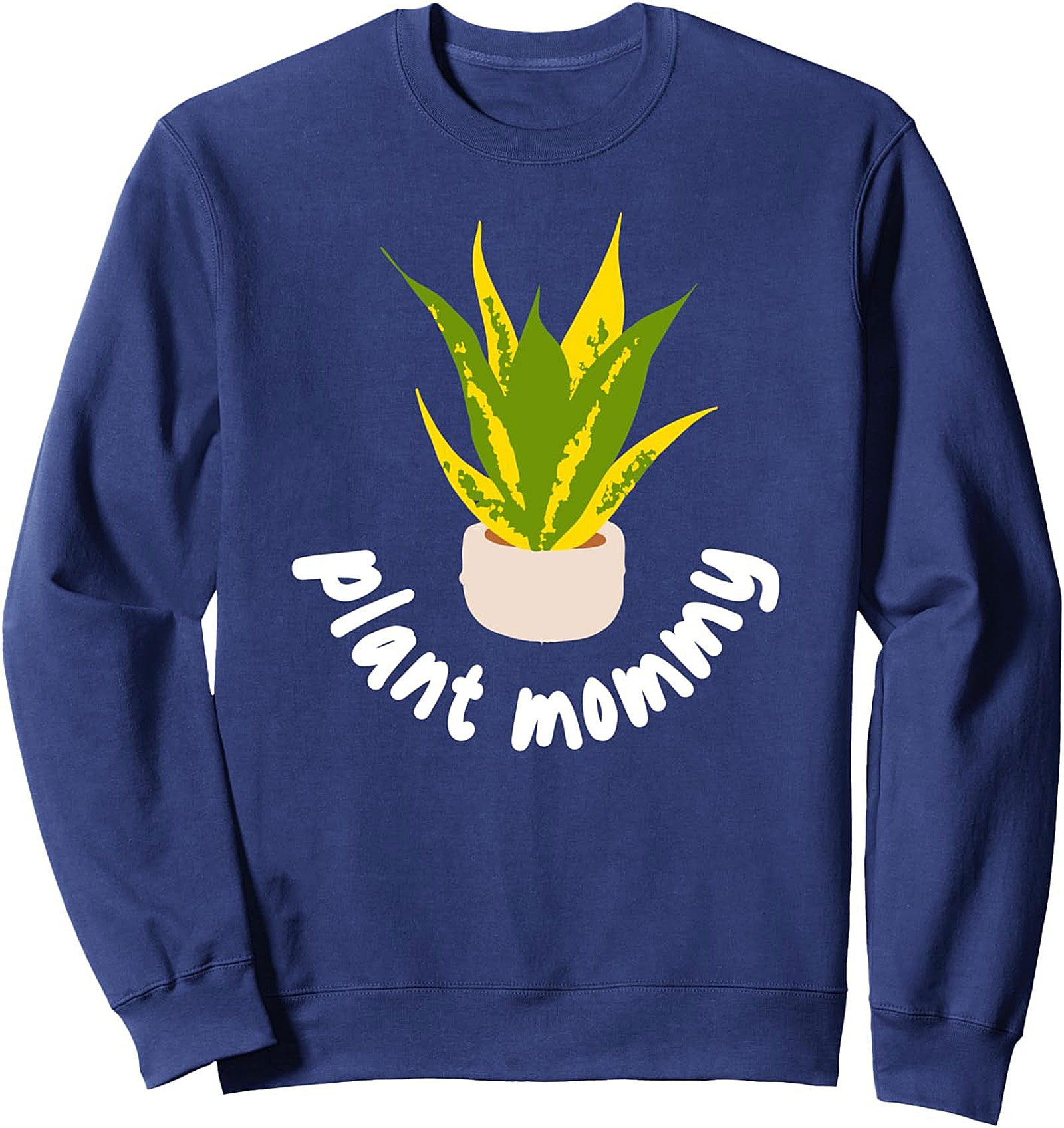 Plant Mommy Sweatshirt | Cozy Snake Plant Crewneck Gift