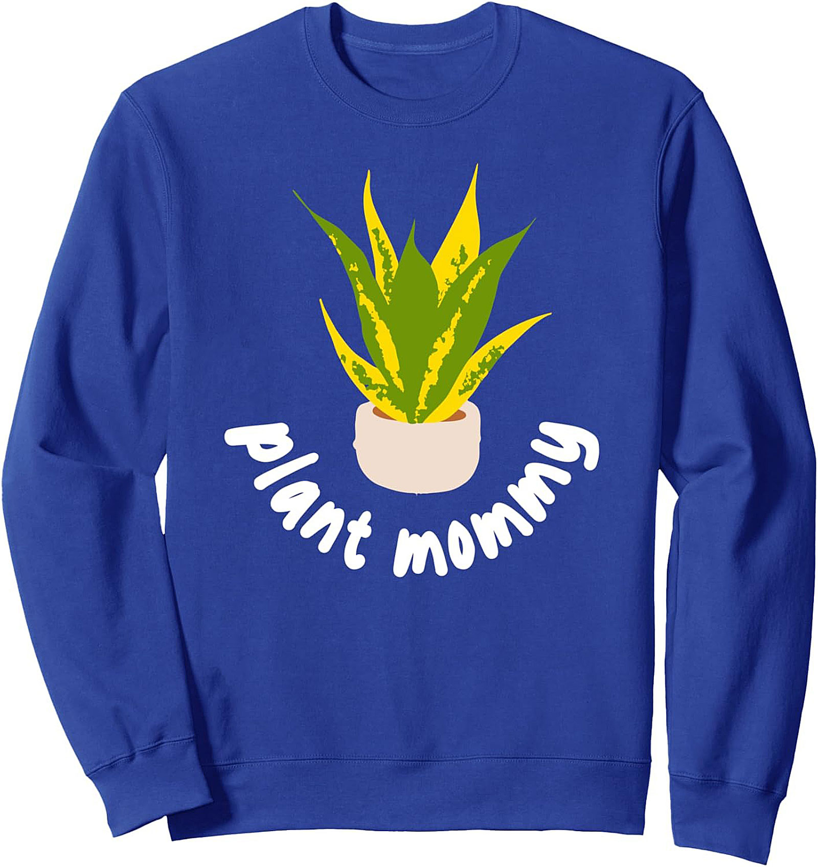 Plant Mommy Sweatshirt | Cozy Snake Plant Crewneck Gift