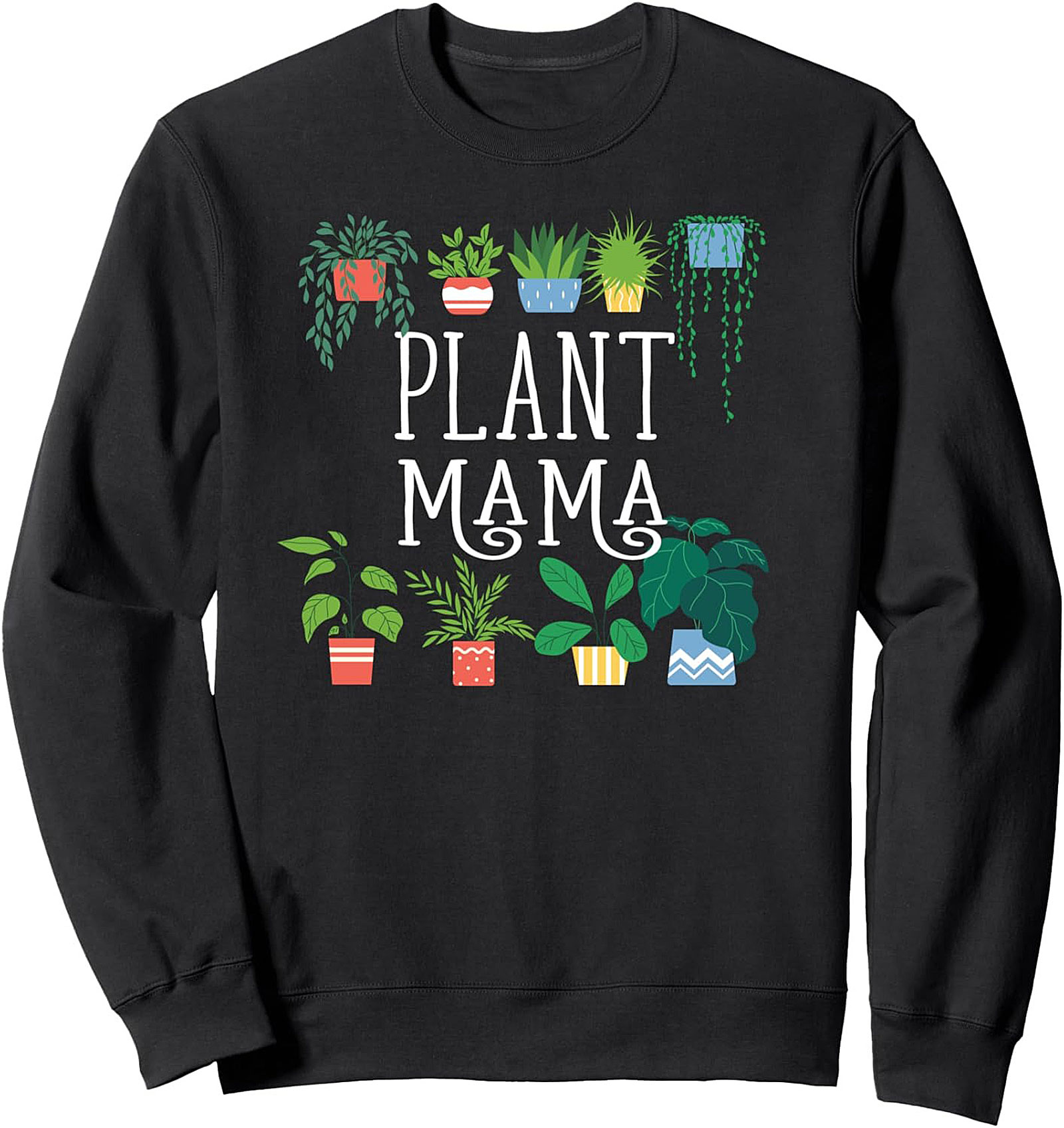 Plant Mama Crewneck Sweatshirt | Cozy Botanical Pullover