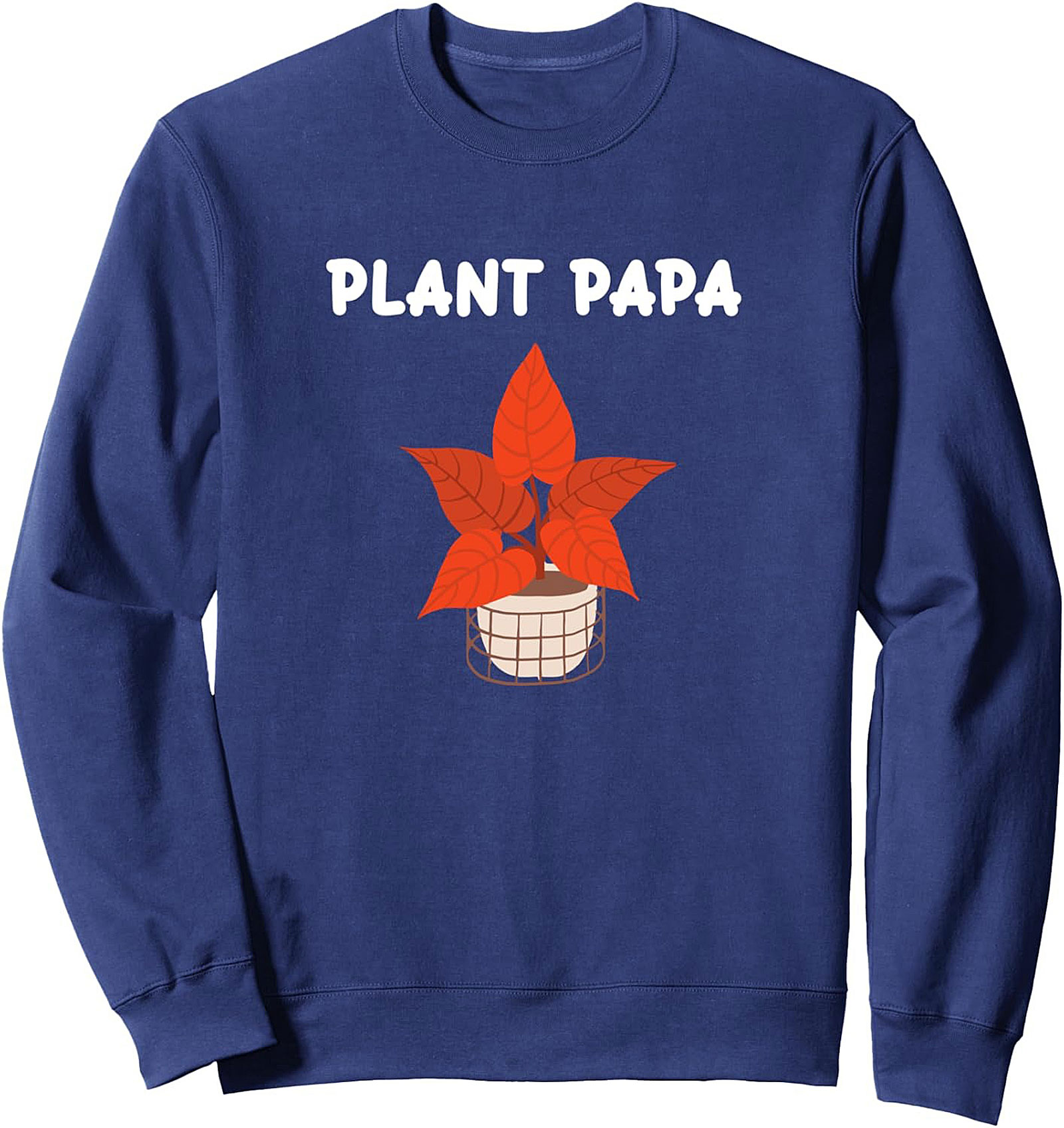 Plant Papa Graphic Sweatshirt | Cozy Plant Lover Crewneck