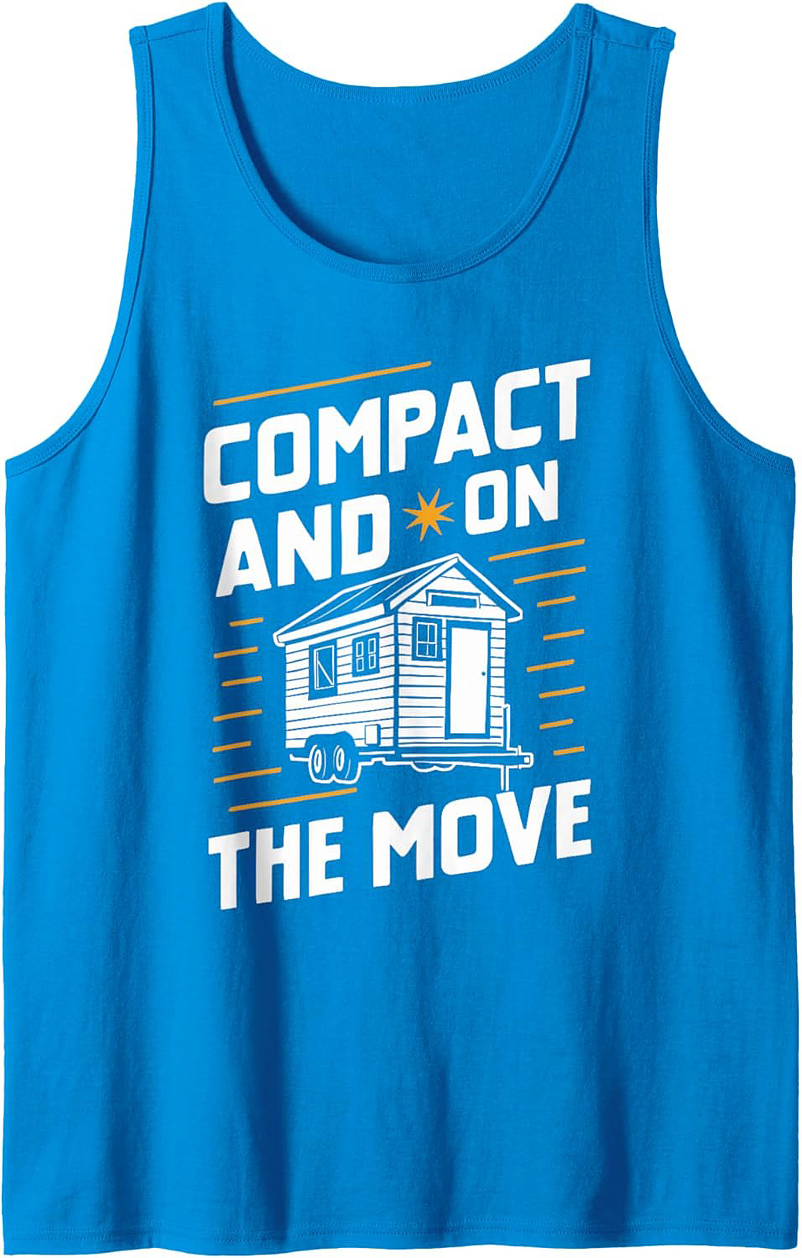 Tiny House "Compact and On The Move" Graphic Tank Top