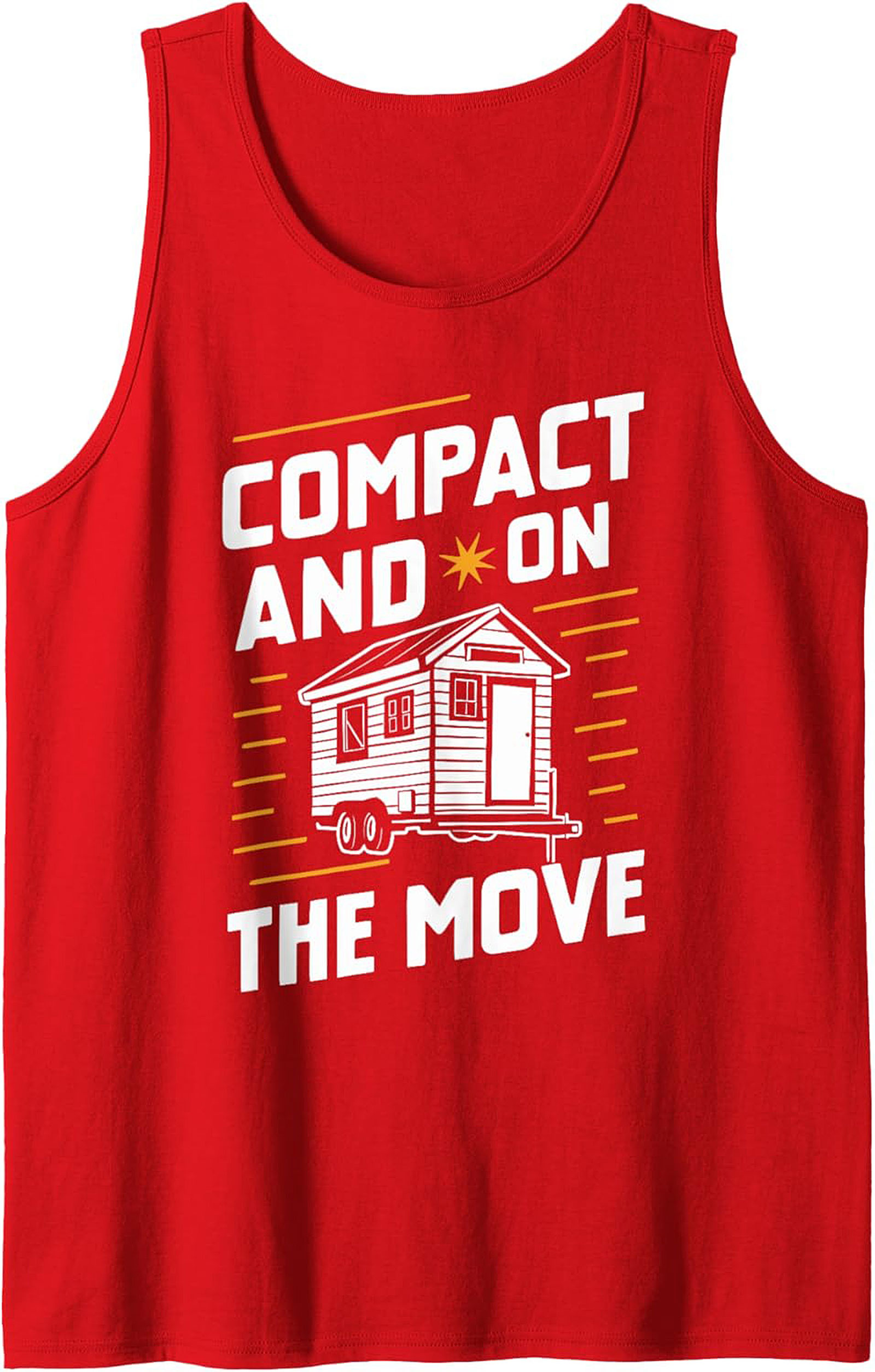 Tiny House "Compact and On The Move" Graphic Tank Top
